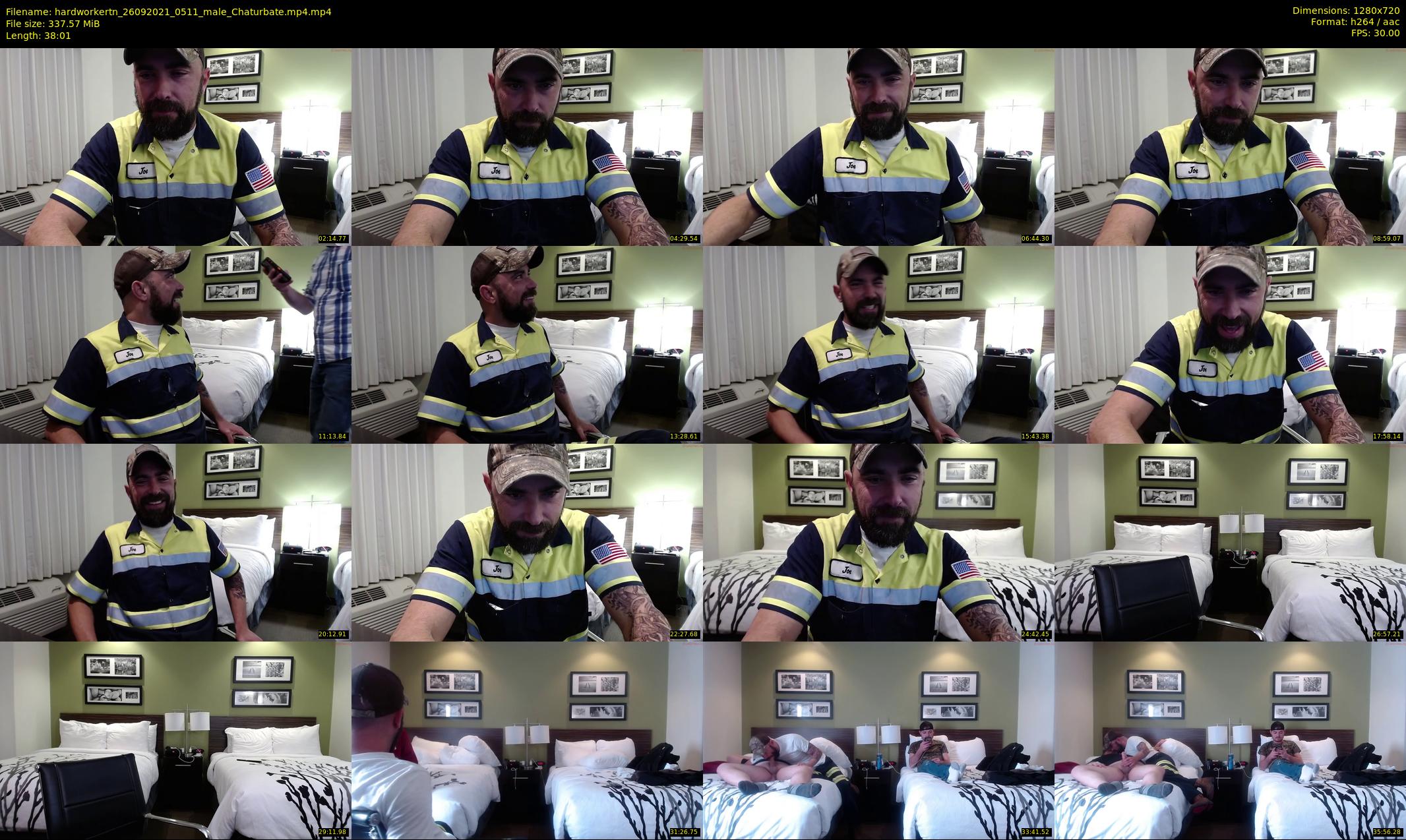 hardworkertn — 39 minute Chaturbate male cam show recording, 720p, Sep 26, 2021
