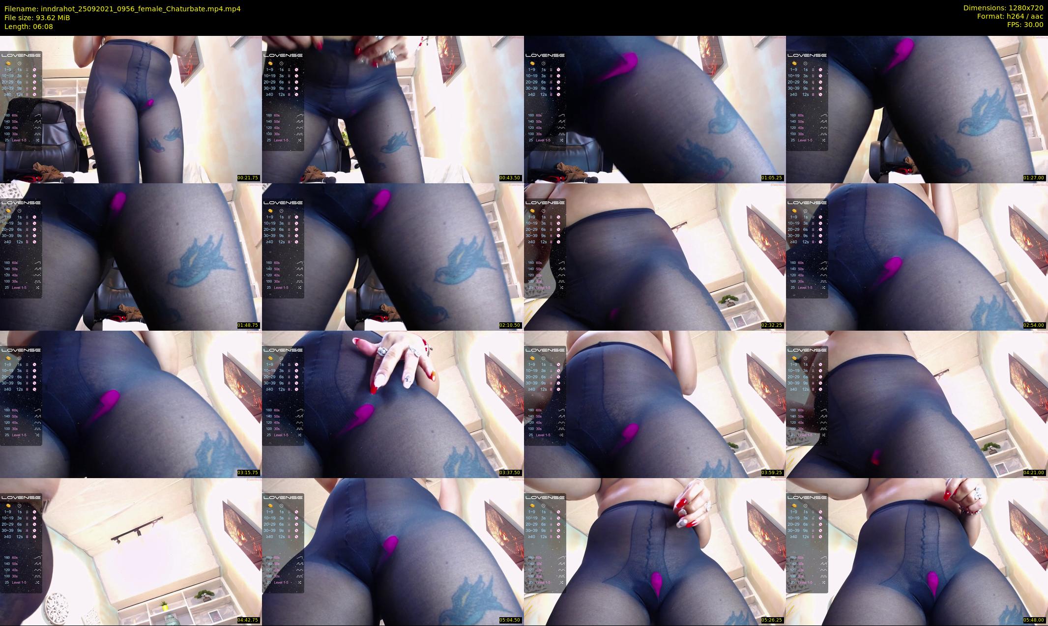 inndrahot — 7 minute Chaturbate female cam show recording, 720p, Sep 25, 2021