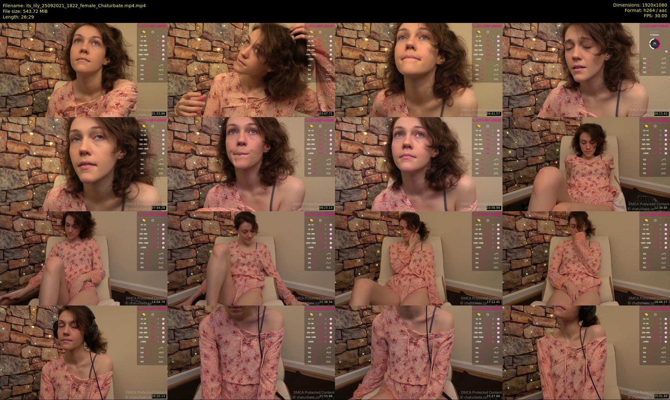 its_lily — 27 minute Chaturbate female cam show recording, 1080p, Sep 25, 2021