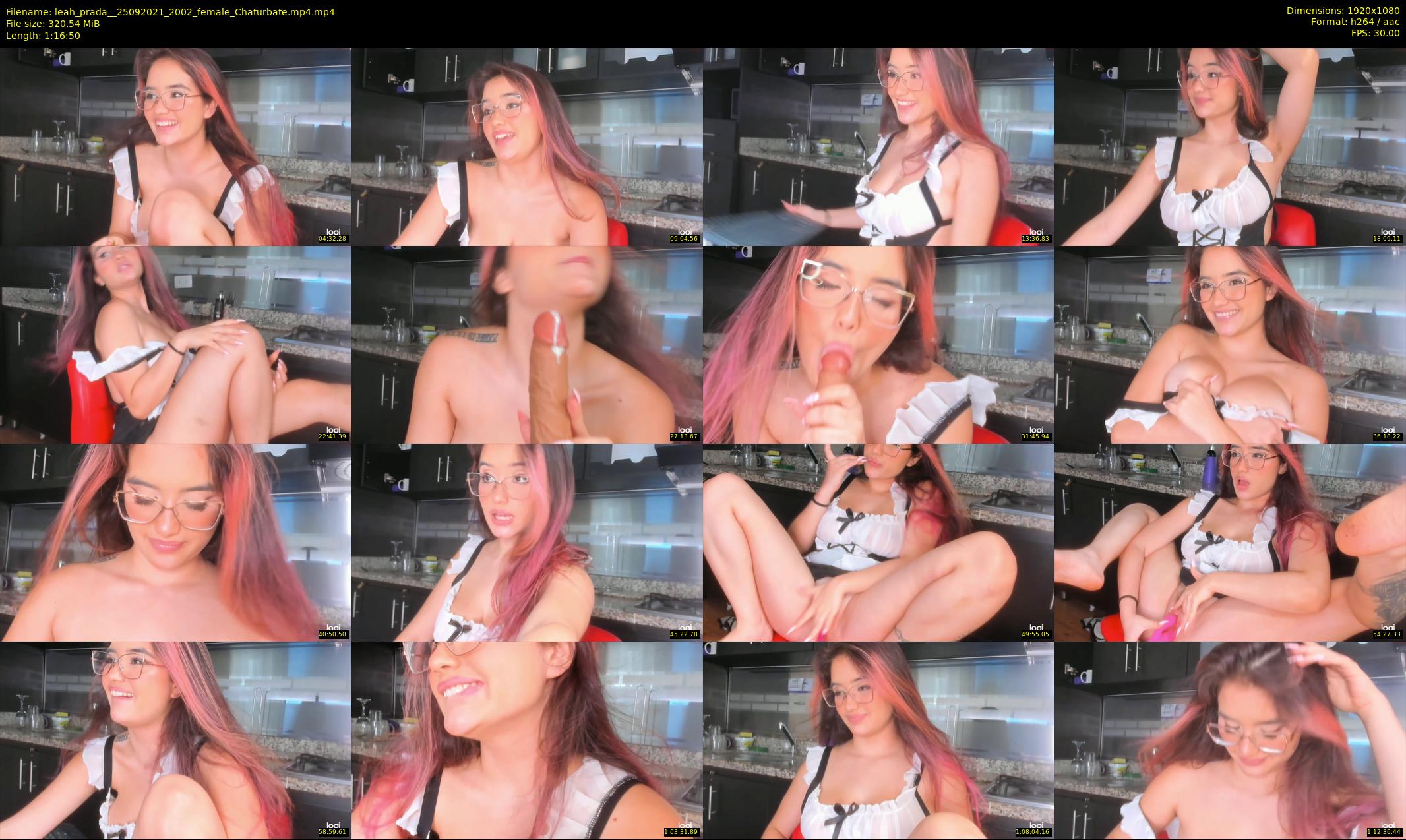 leah_prada_ — 77 minute Chaturbate female cam show recording, 1080p, Sep 25, 2021