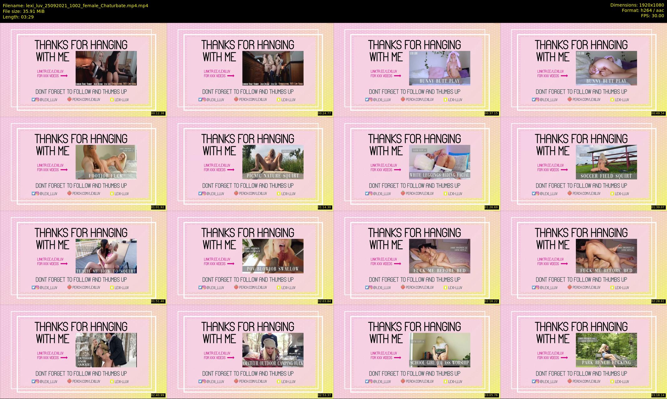 lexi_luv — 4 minute Chaturbate female cam show recording, 1080p, Sep 25, 2021