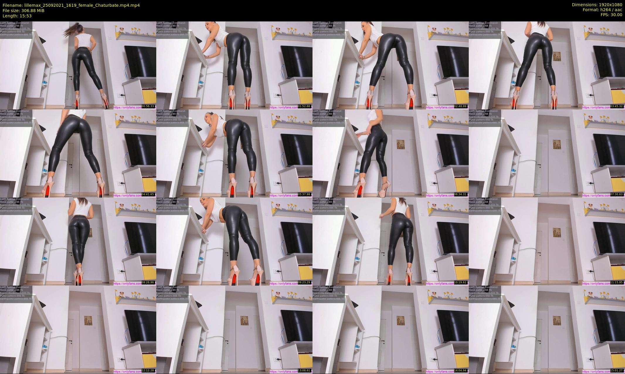 lillemax — 16 minute Chaturbate female cam show recording, 1080p, Sep 25, 2021