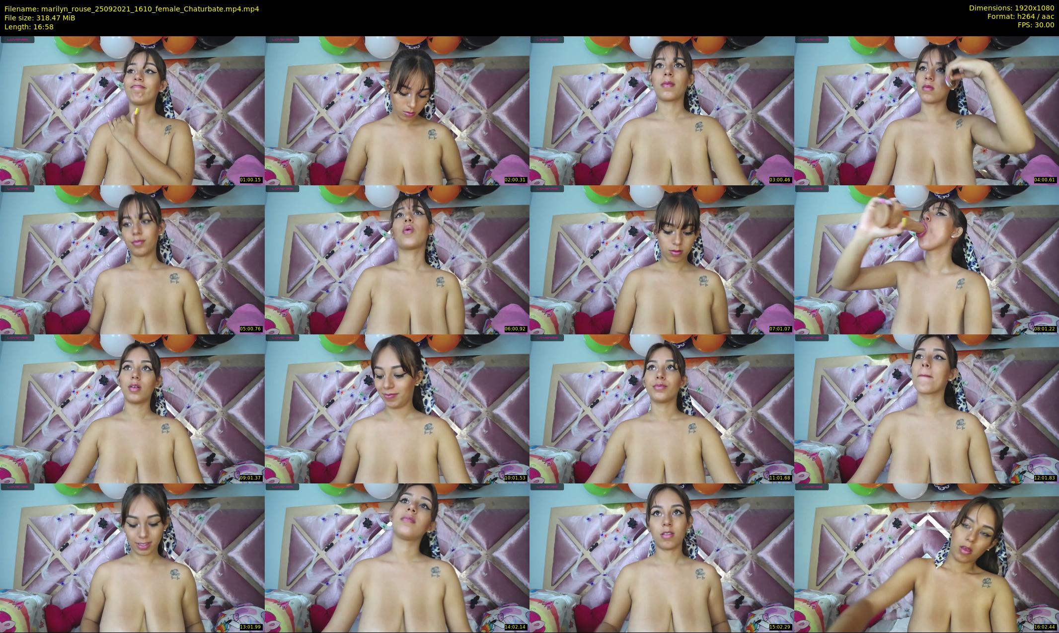 marilyn_rouse — 17 minute Chaturbate female cam show recording, 1080p, Sep 25, 2021