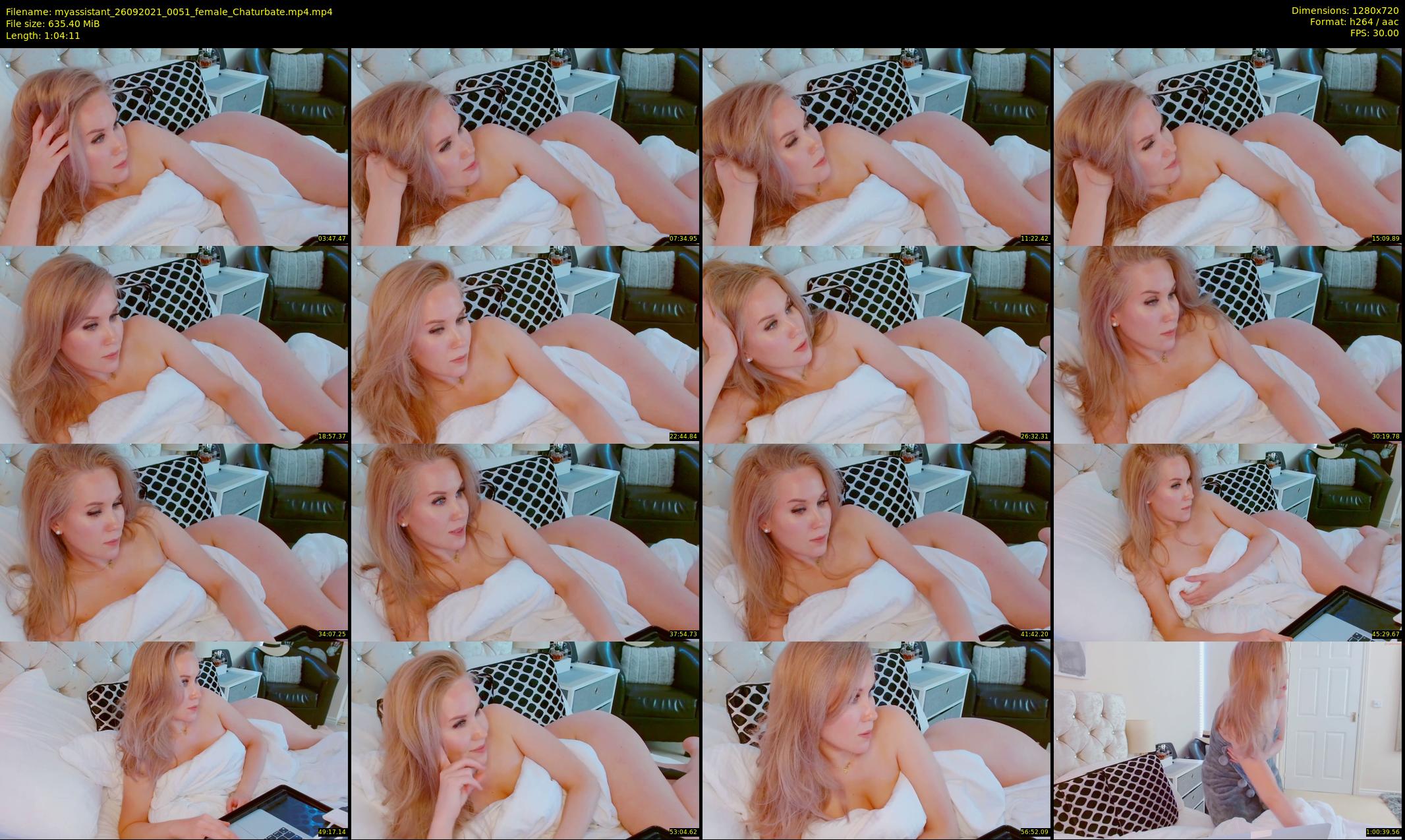 myassistant — 65 minute Chaturbate female cam show recording, 720p, Sep 26, 2021