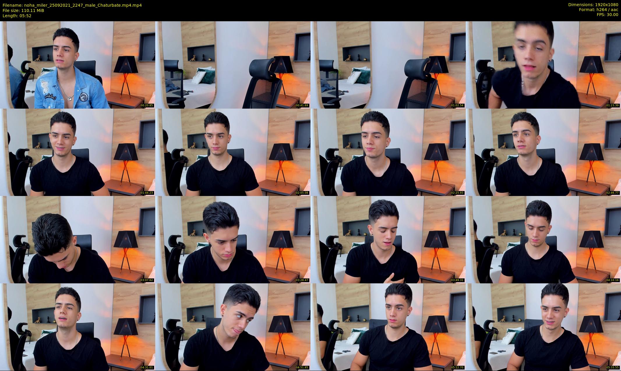 noha_miler — 6 minute Chaturbate male cam show recording, 1080p, Sep 25, 2021