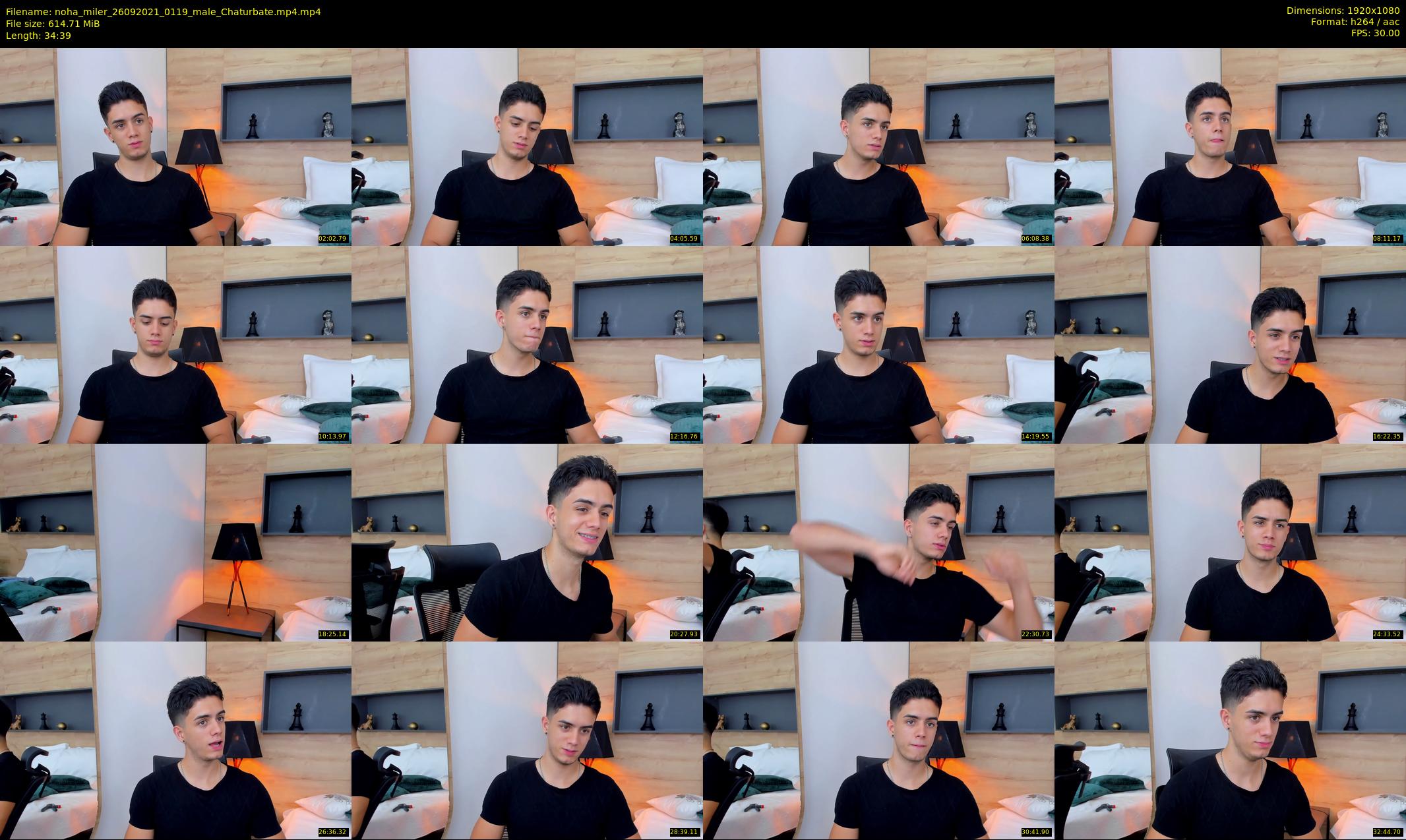 noha_miler — 35 minute Chaturbate male cam show recording, 1080p, Sep 26, 2021