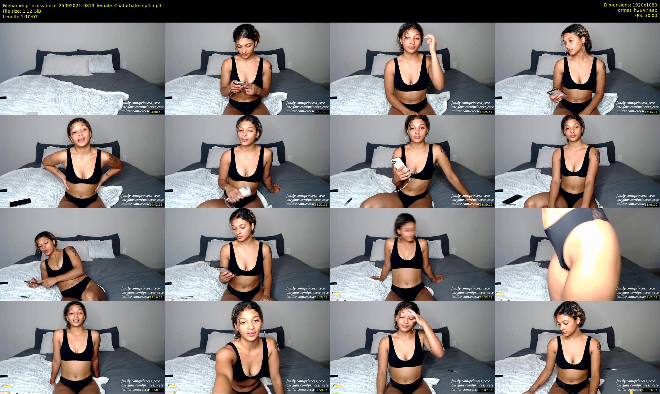 princess_cece — 71 minute Chaturbate female cam show recording, 1080p, Sep 25, 2021
