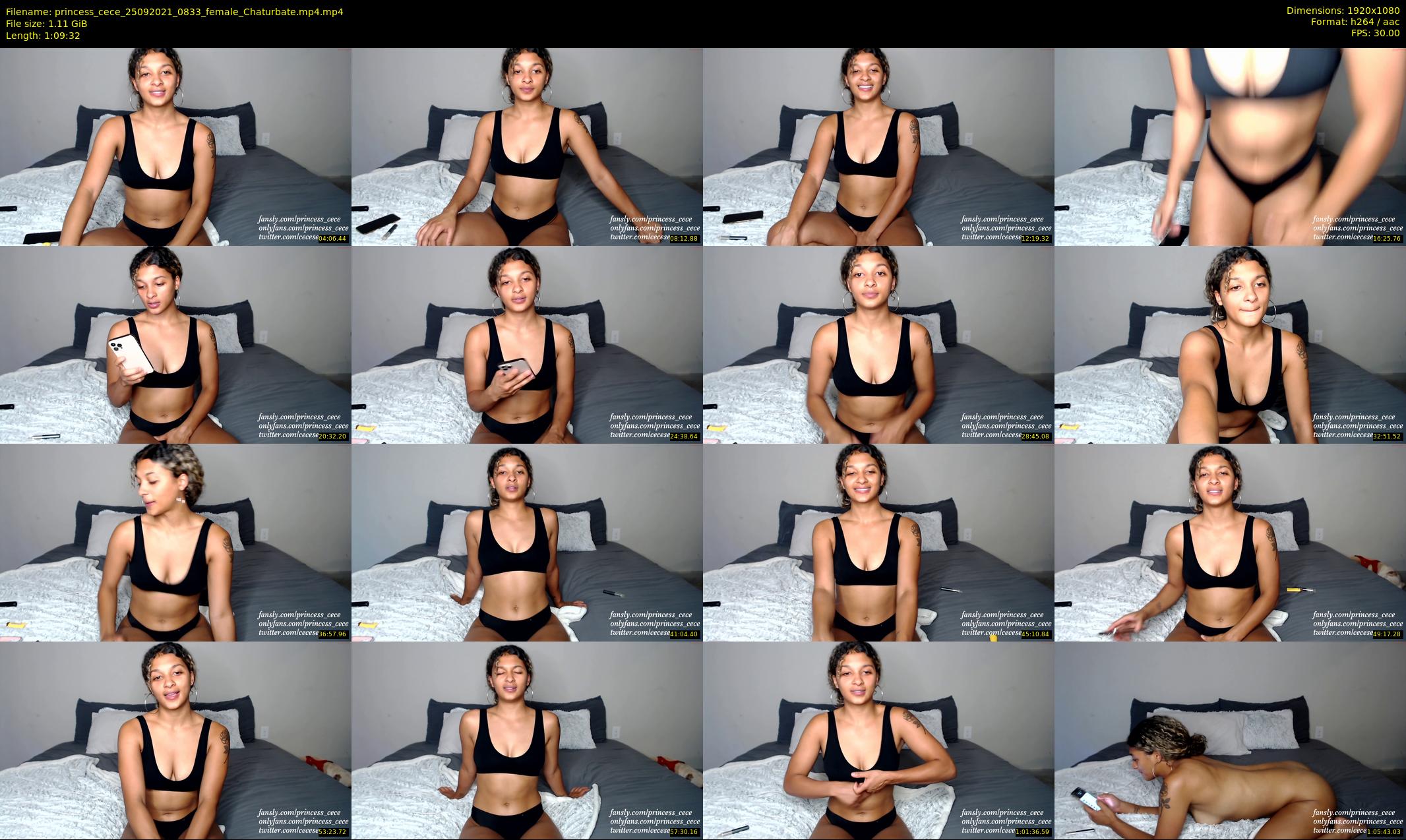 princess_cece — 70 minute Chaturbate female cam show recording, 1080p, Sep 25, 2021