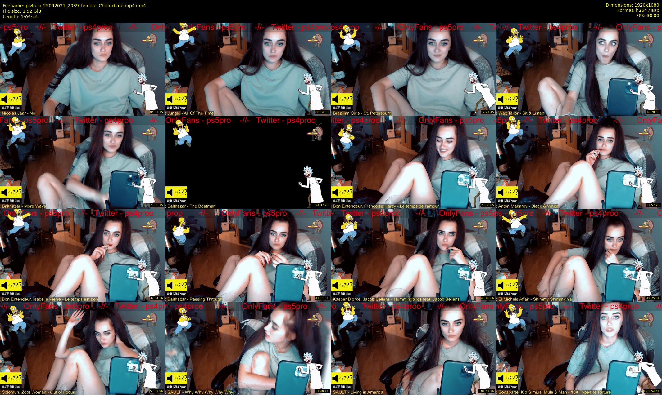 ps4pro — 70 minute Chaturbate female cam show recording, 1080p, Sep 25, 2021