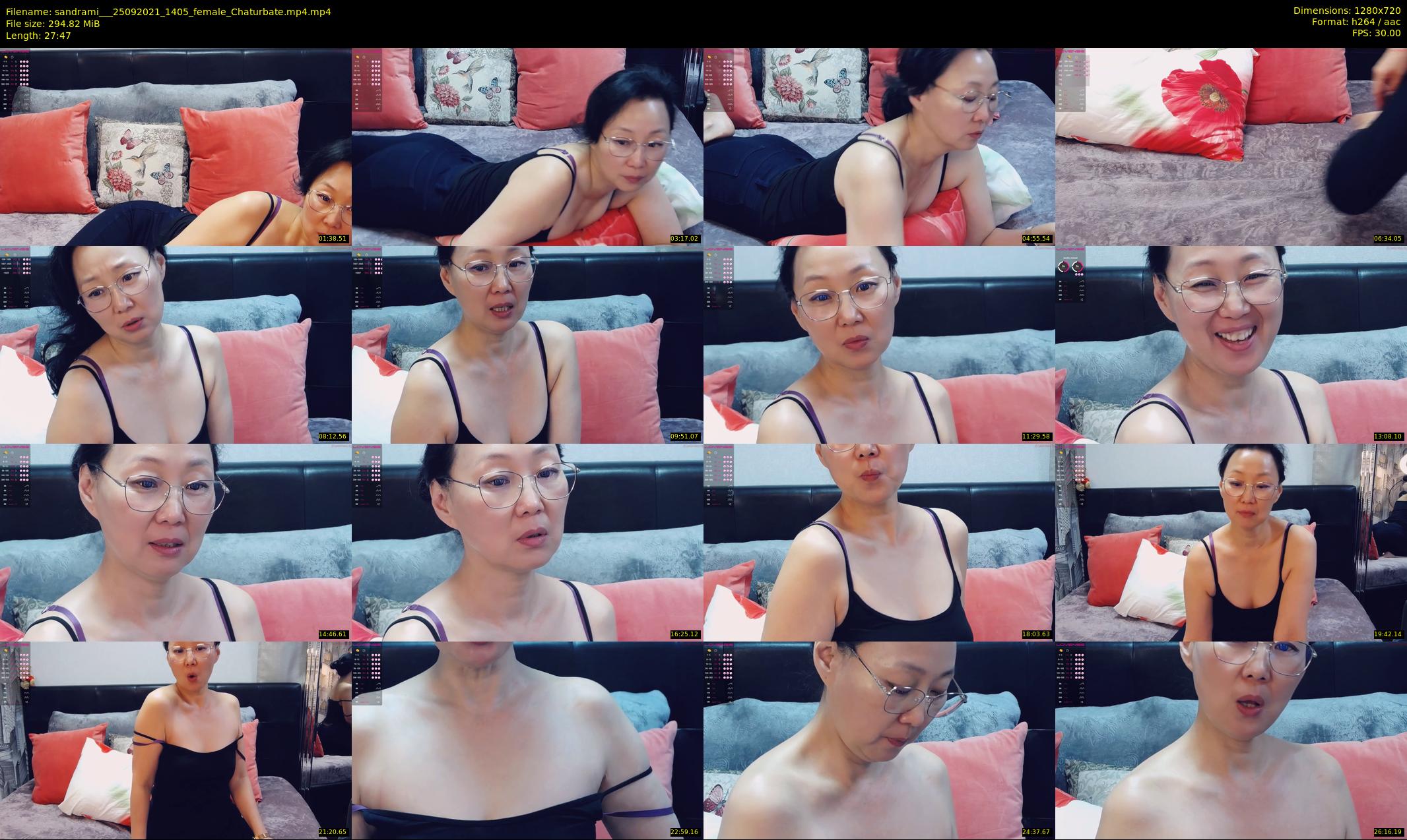 sandrami__ — 28 minute Chaturbate female cam show recording, 720p, Sep 25, 2021