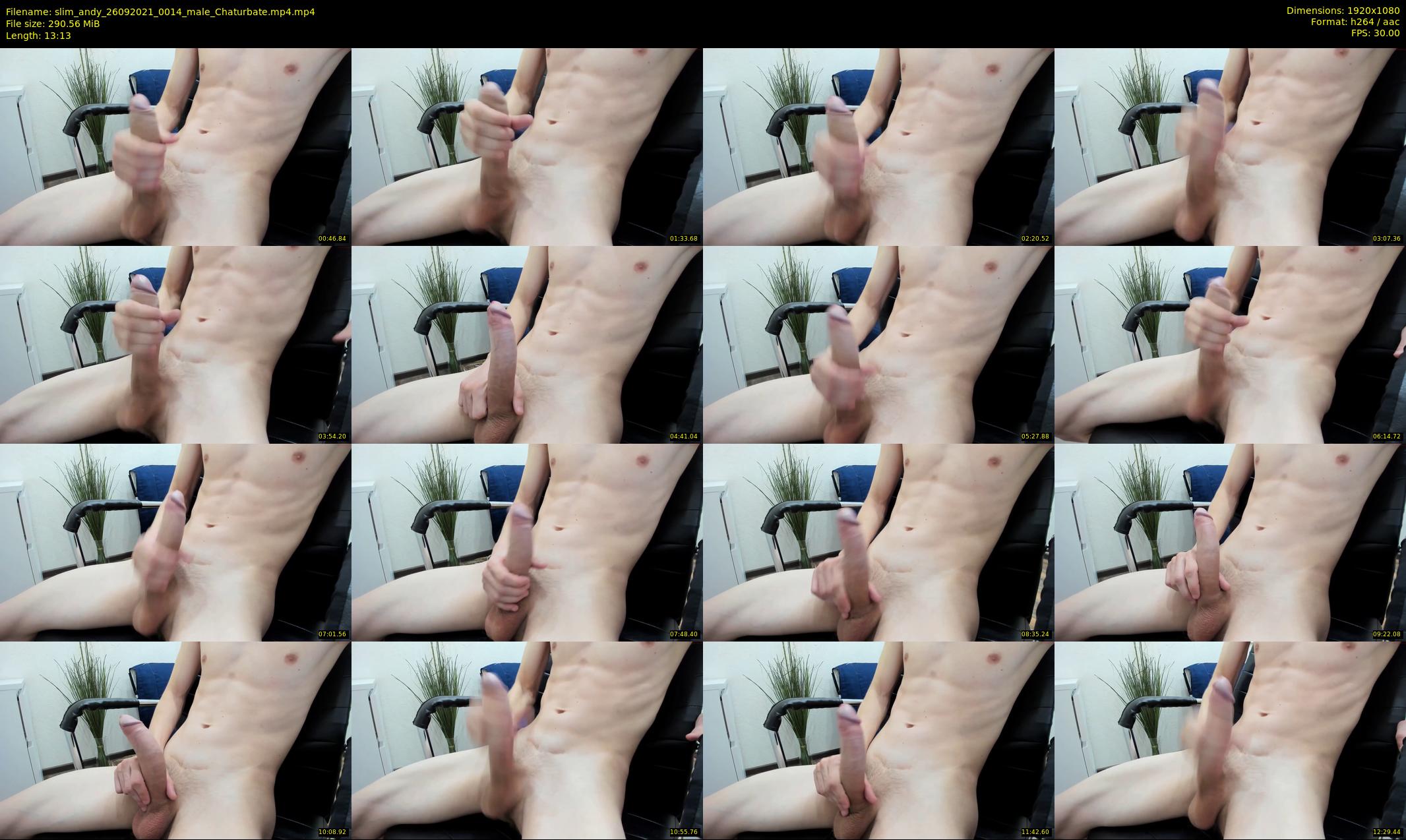 slim_andy — 14 minute Chaturbate male cam show recording, 1080p, Sep 26, 2021