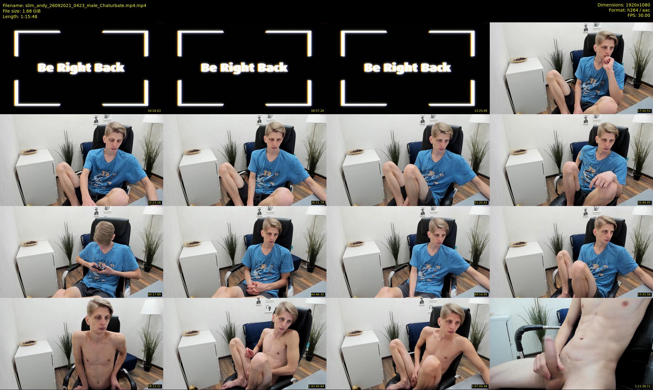 slim_andy — 76 minute Chaturbate male cam show recording, 1080p, Sep 26, 2021
