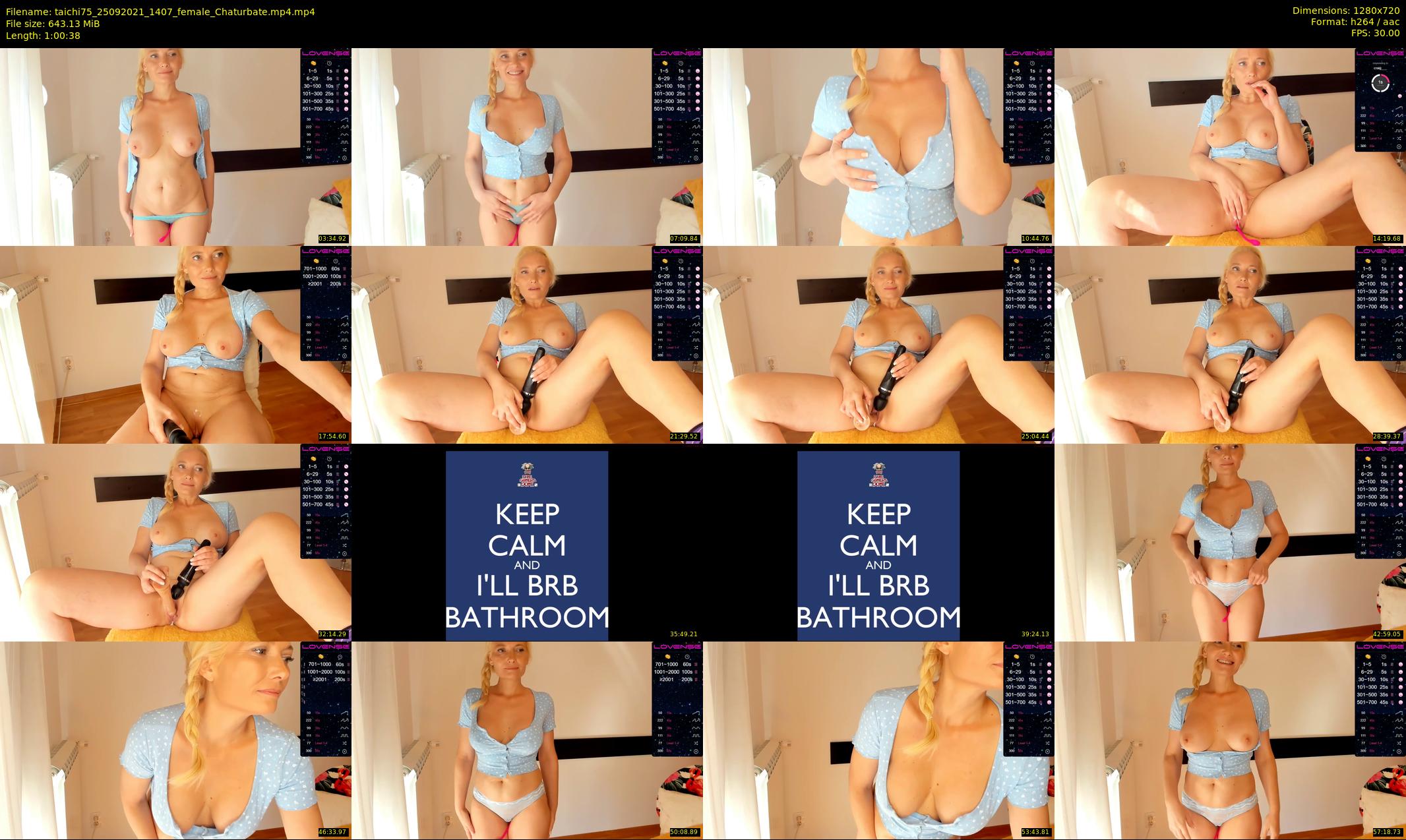 taichi75 — 61 minute Chaturbate female cam show recording, 720p, Sep 25, 2021