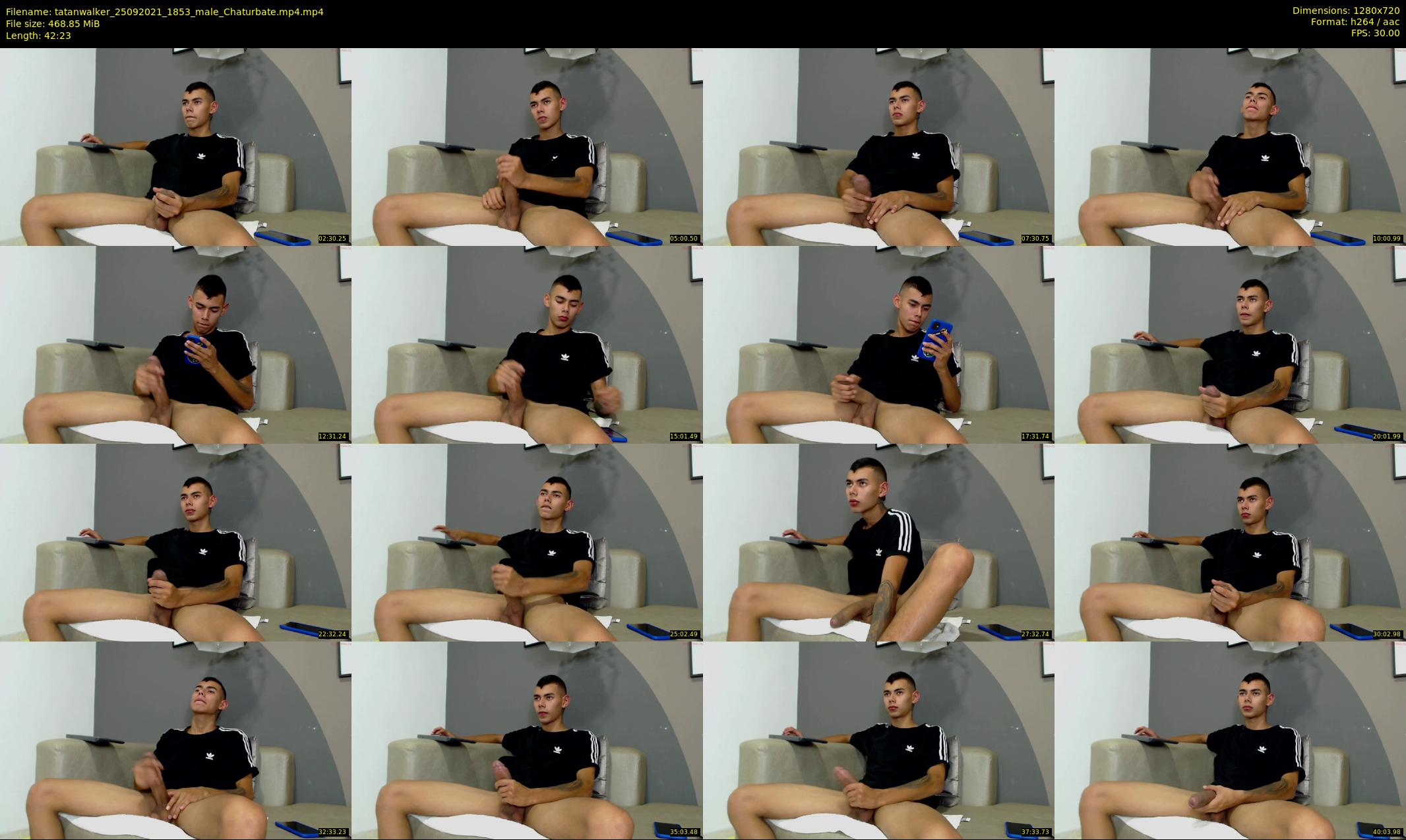 tatanwalker — 43 minute Chaturbate male cam show recording, 720p, Sep 25, 2021