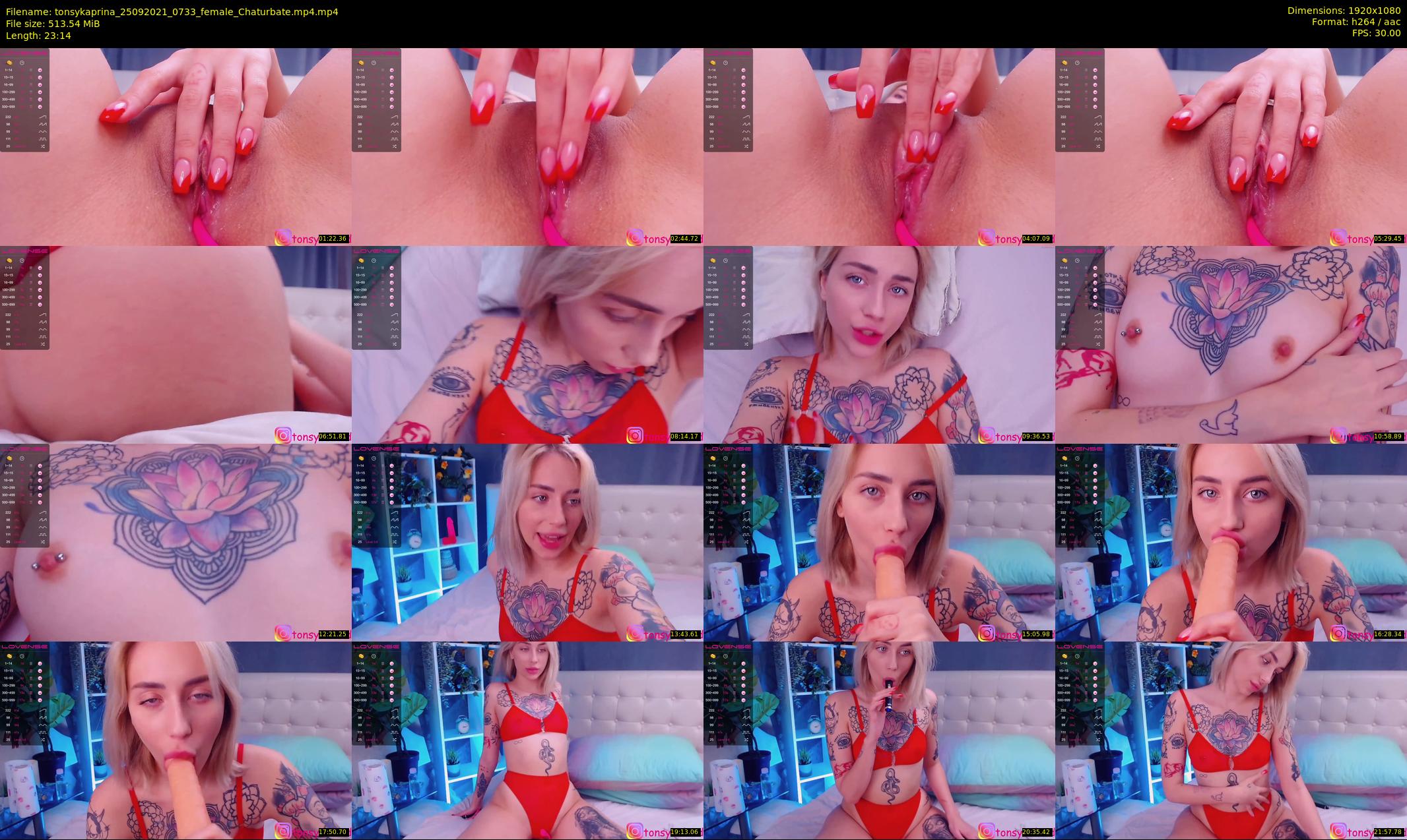 tonsykaprina — 24 minute Chaturbate couple cam show recording, 1080p, Sep 25, 2021