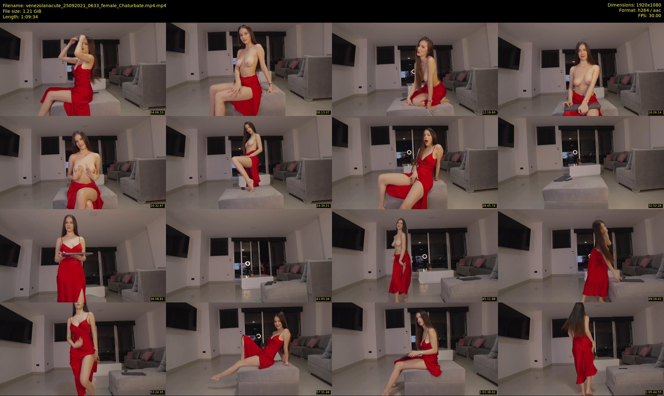 venezolanacute — 70 minute Chaturbate female cam show recording, 1080p, Sep 25, 2021