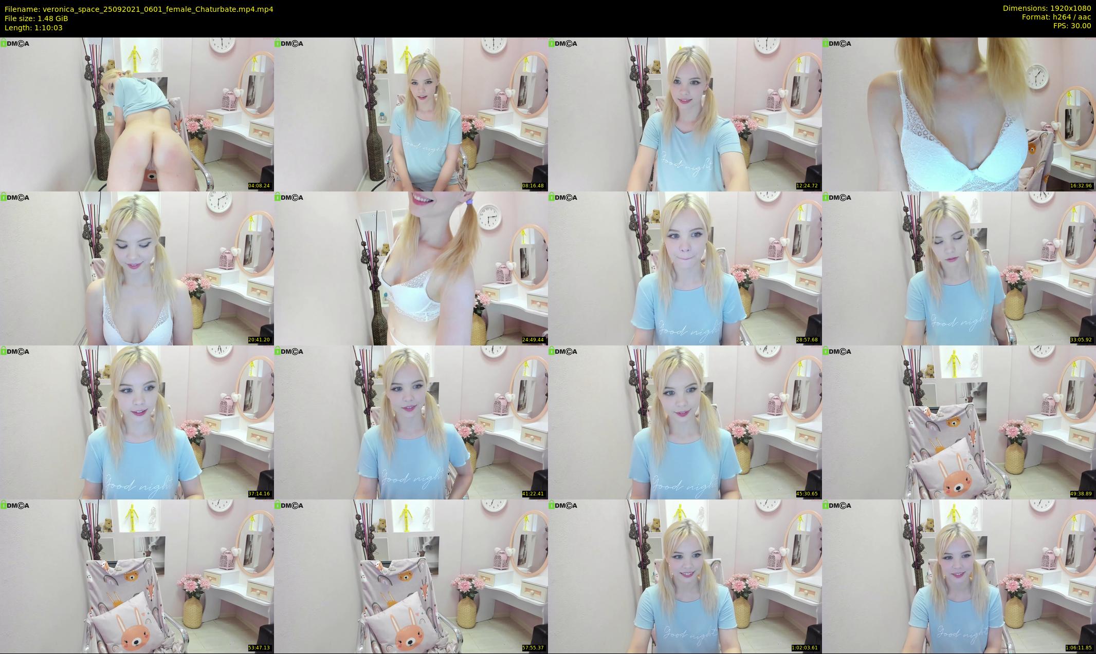 veronica_space — 71 minute Chaturbate female cam show recording, 1080p, Sep 25, 2021