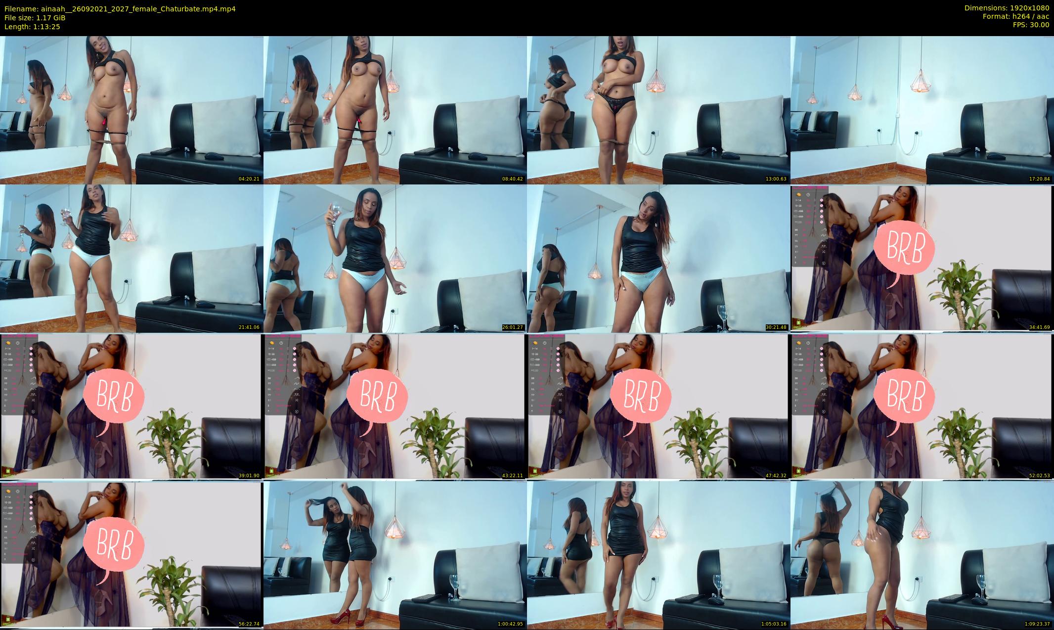 ainaah_ — 74 minute Chaturbate female cam show recording, 1080p, Sep 26, 2021