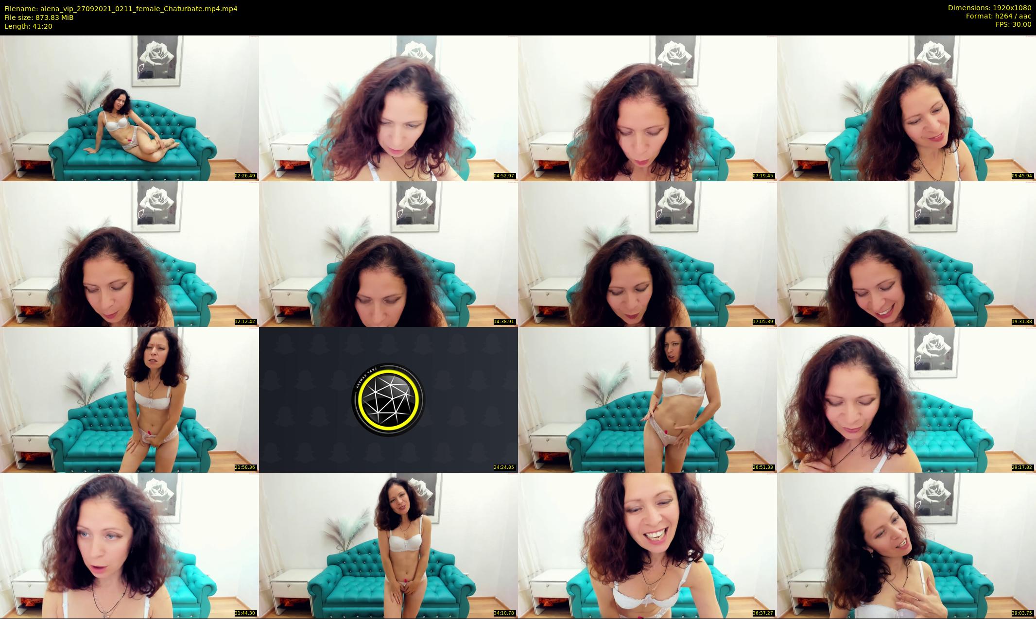 alena_vip — 42 minute Chaturbate female cam show recording, 1080p, Sep 27, 2021