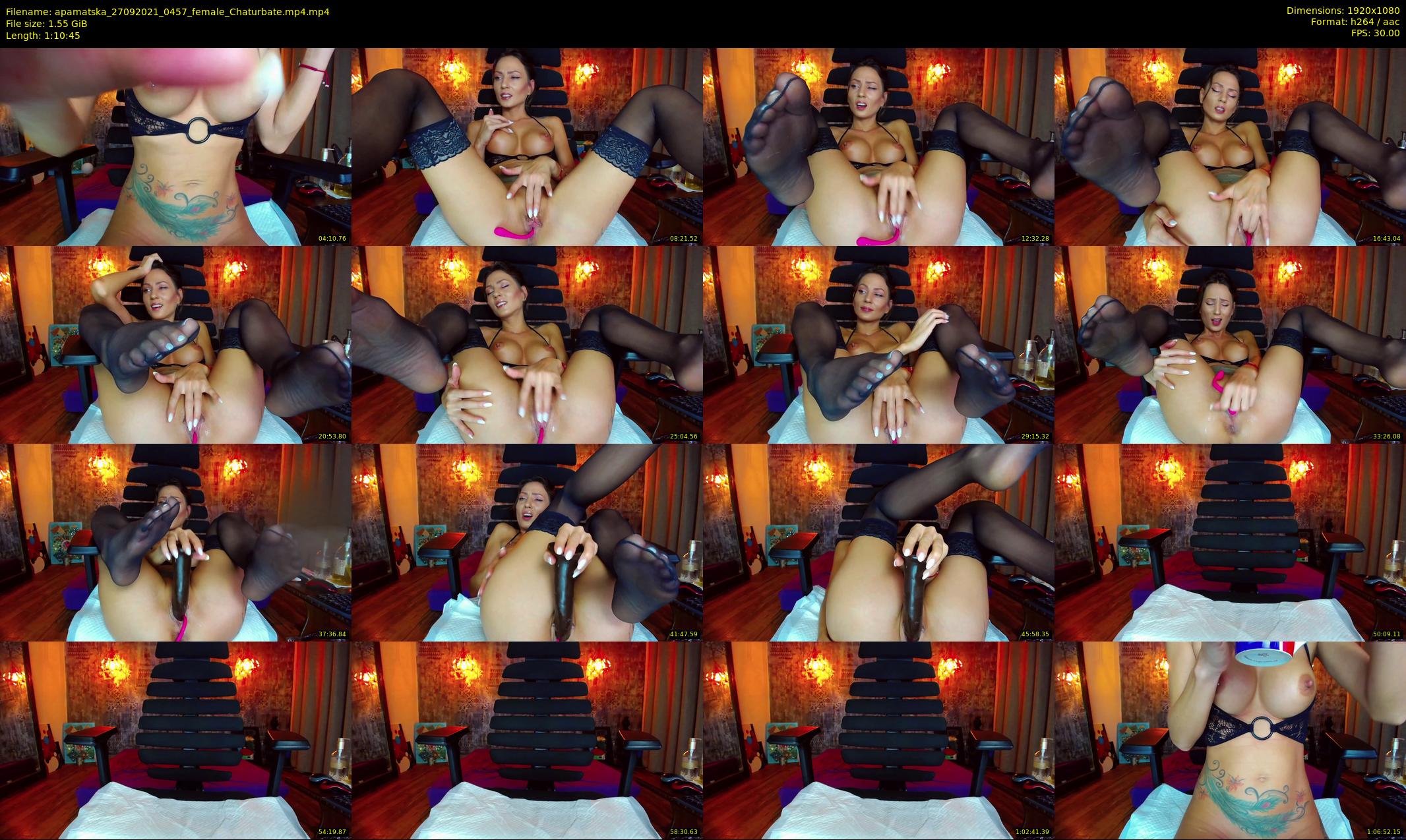 apamatska — 71 minute Chaturbate female cam show recording, 1080p, Sep 27, 2021