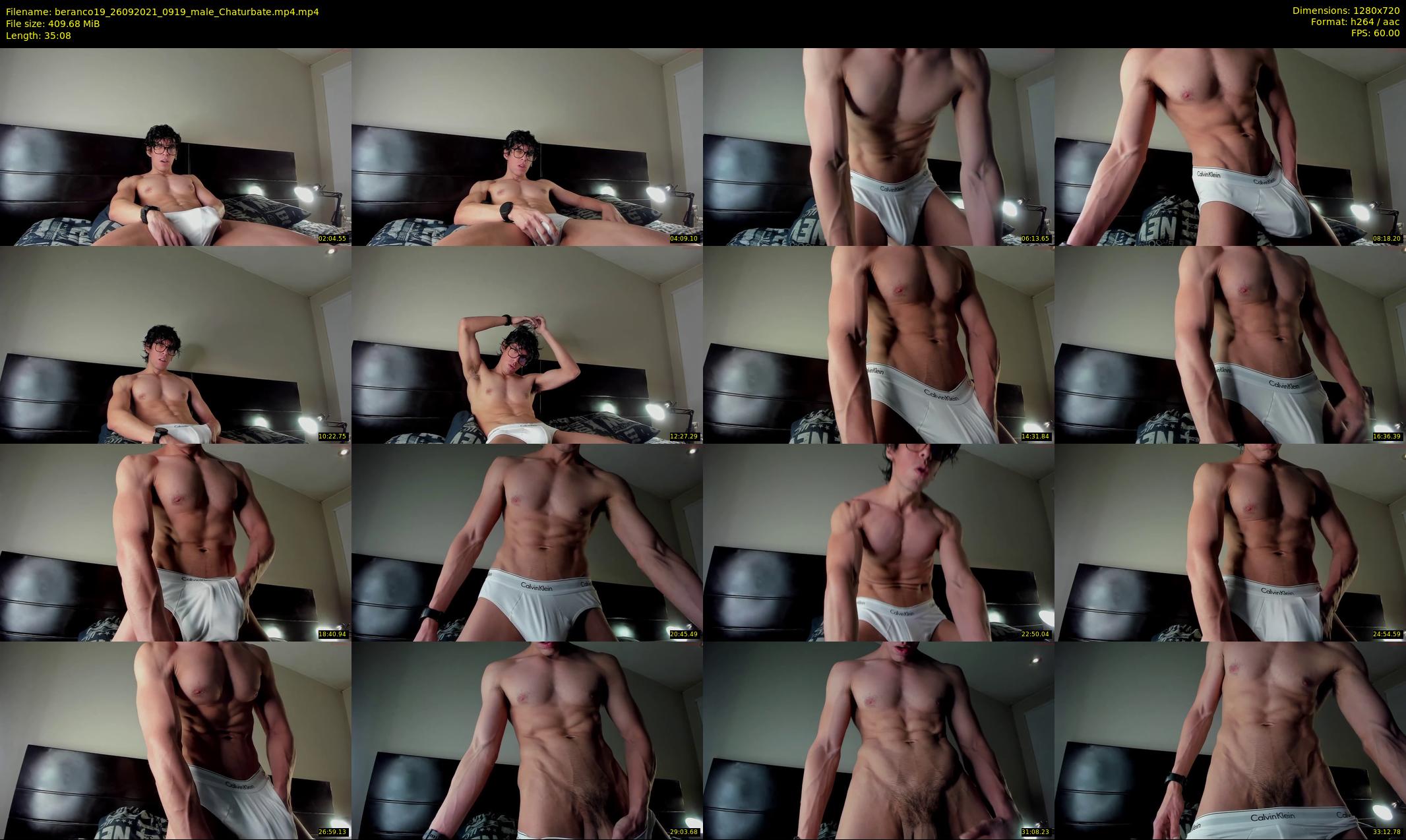 beranco19 — 36 minute Chaturbate male cam show recording, 720p, Sep 26, 2021