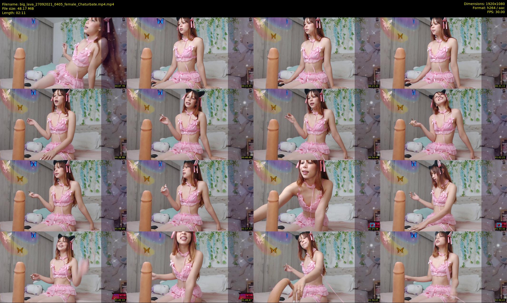 big_lava — 3 minute Chaturbate female cam show recording, 1080p, Sep 27, 2021