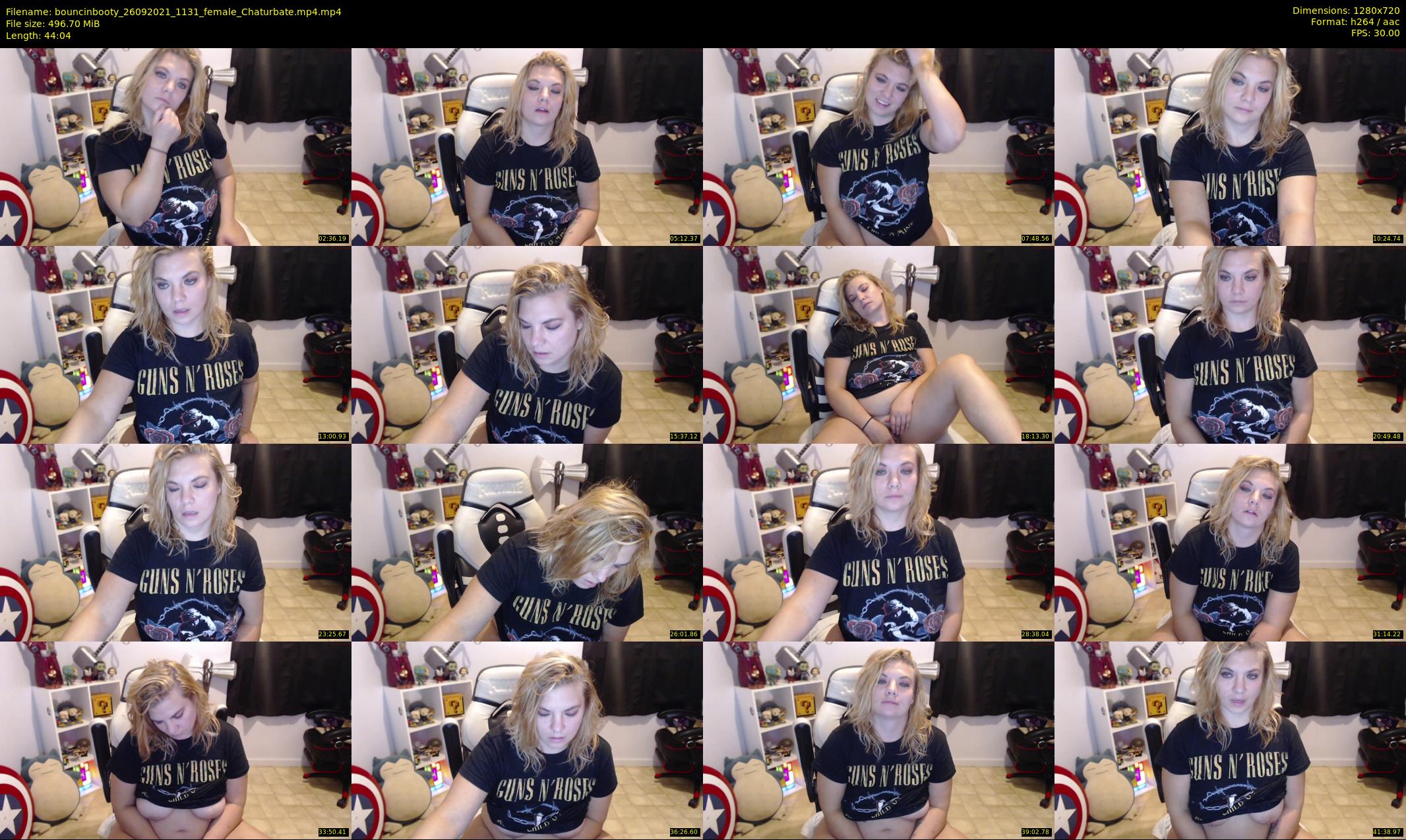 bouncinbooty — 45 minute Chaturbate female cam show recording, 720p, Sep 26, 2021