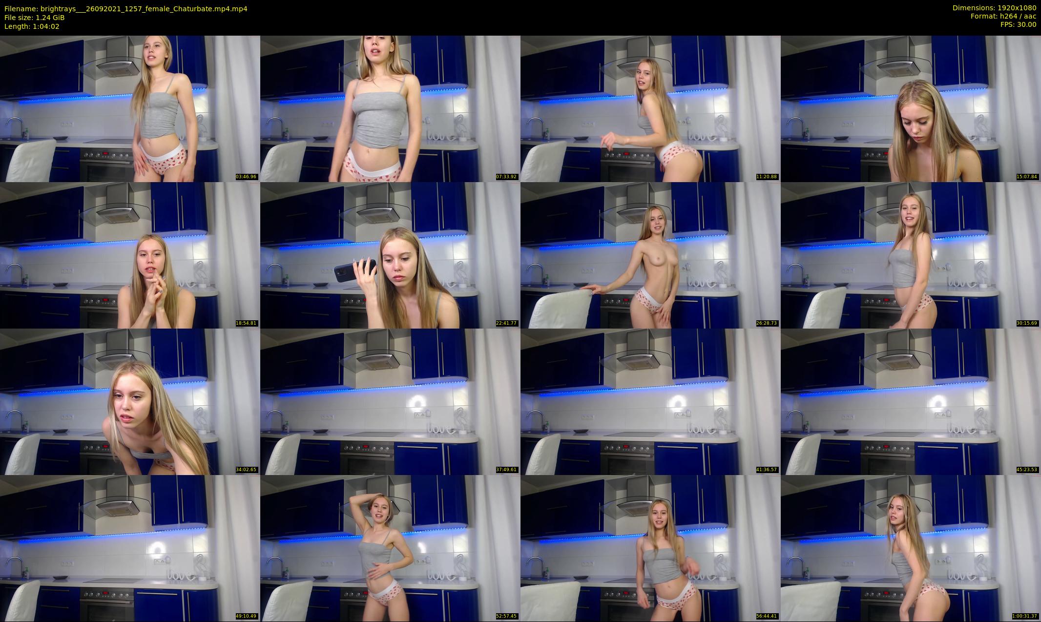 brightrays__ — 65 minute Chaturbate female cam show recording, 1080p, Sep 26, 2021