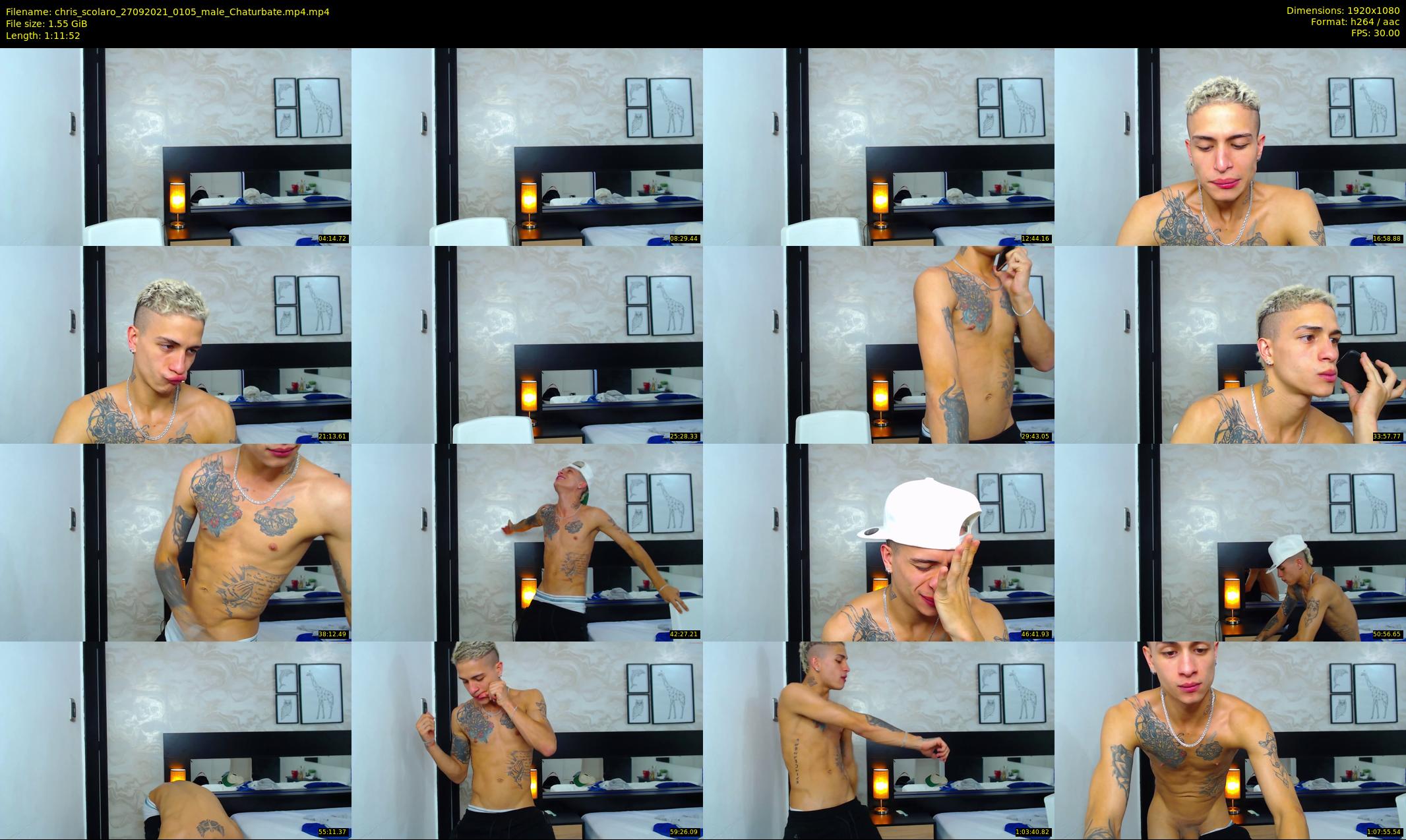 chris_scolaro — 72 minute Chaturbate male cam show recording, 1080p, Sep 27, 2021