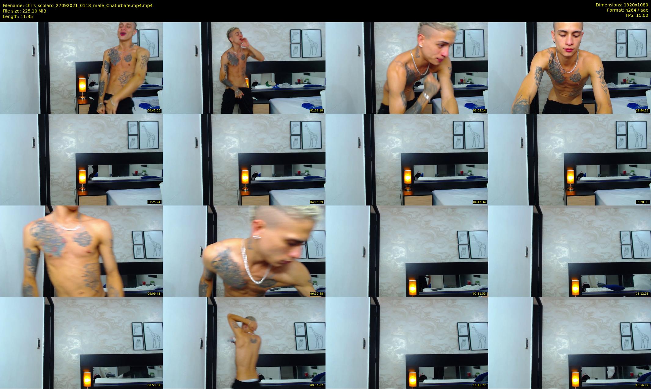 chris_scolaro — 12 minute Chaturbate male cam show recording, 1080p, Sep 27, 2021