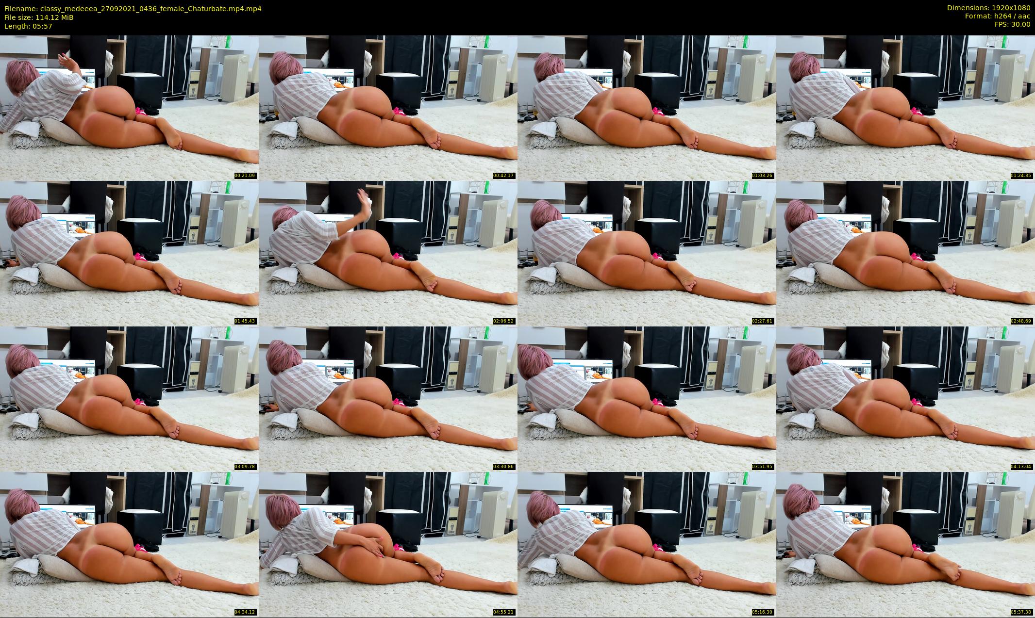 classy_medeeea — 6 minute Chaturbate female cam show recording, 1080p, Sep 27, 2021