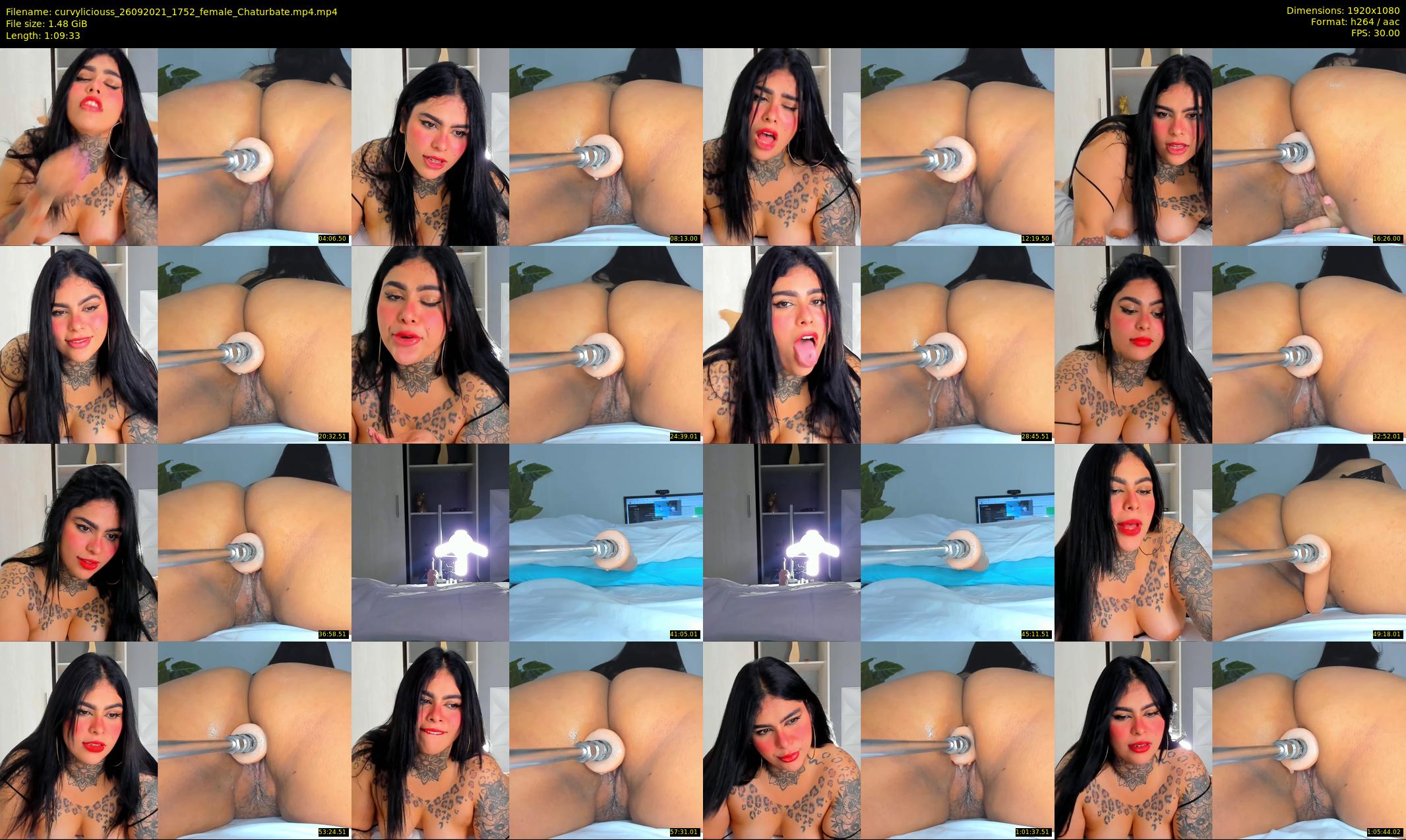 curvyliciouss — 70 minute Chaturbate female cam show recording, 1080p, Sep 26, 2021