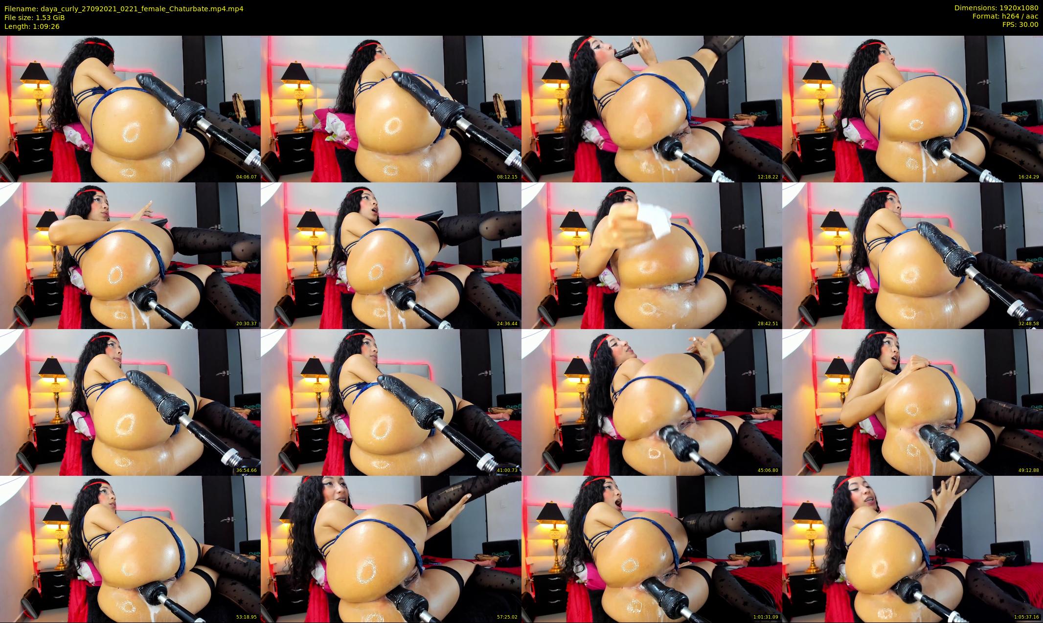 daya_curly — 70 minute Chaturbate female cam show recording, 1080p, Sep 27, 2021