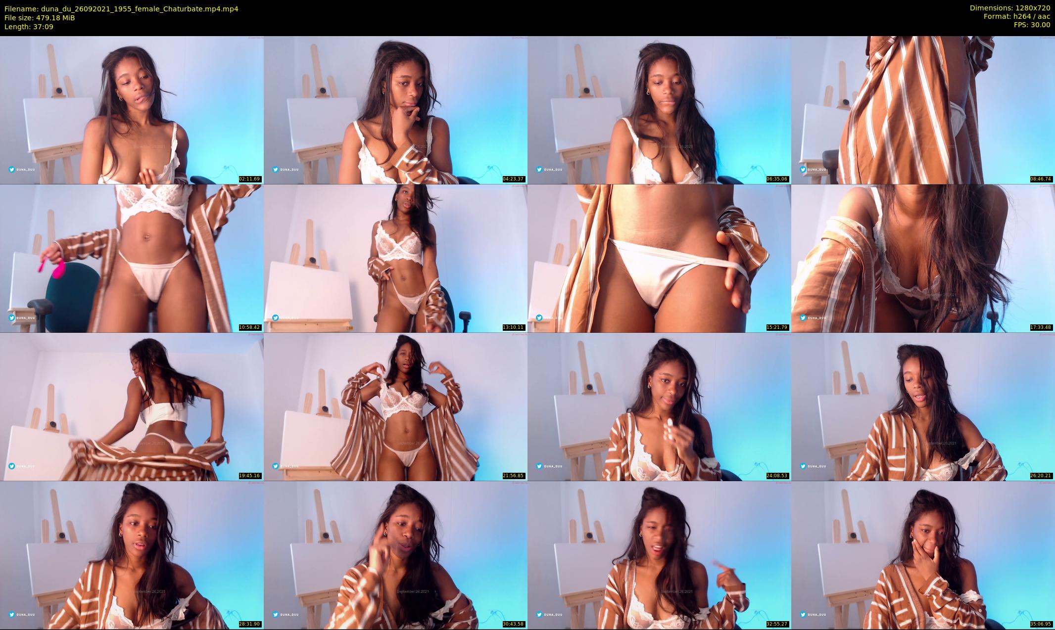 duna_du — 38 minute Chaturbate female cam show recording, 720p, Sep 26, 2021