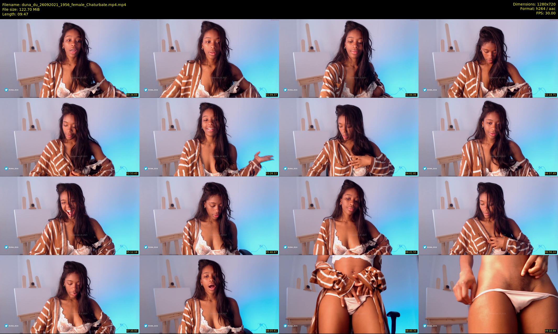 duna_du — 10 minute Chaturbate female cam show recording, 720p, Sep 26, 2021