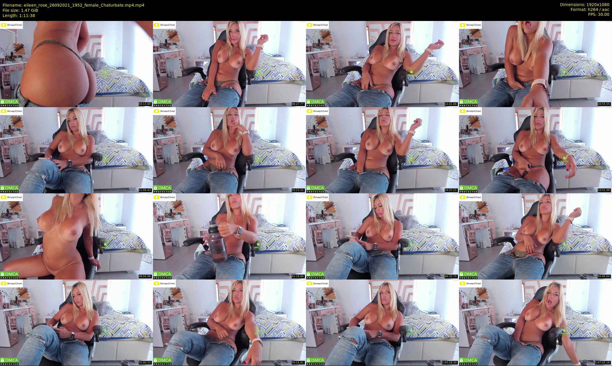 eileen_rose — 72 minute Chaturbate female cam show recording, 1080p, Sep 26, 2021