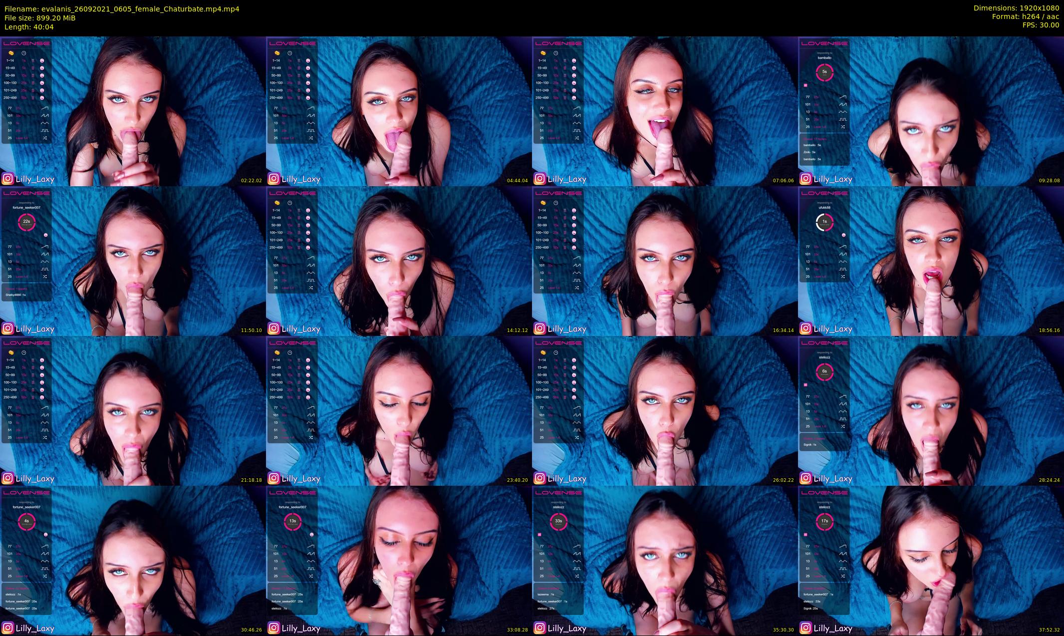 evalanis — 41 minute Chaturbate couple cam show recording, 1080p, Sep 26, 2021
