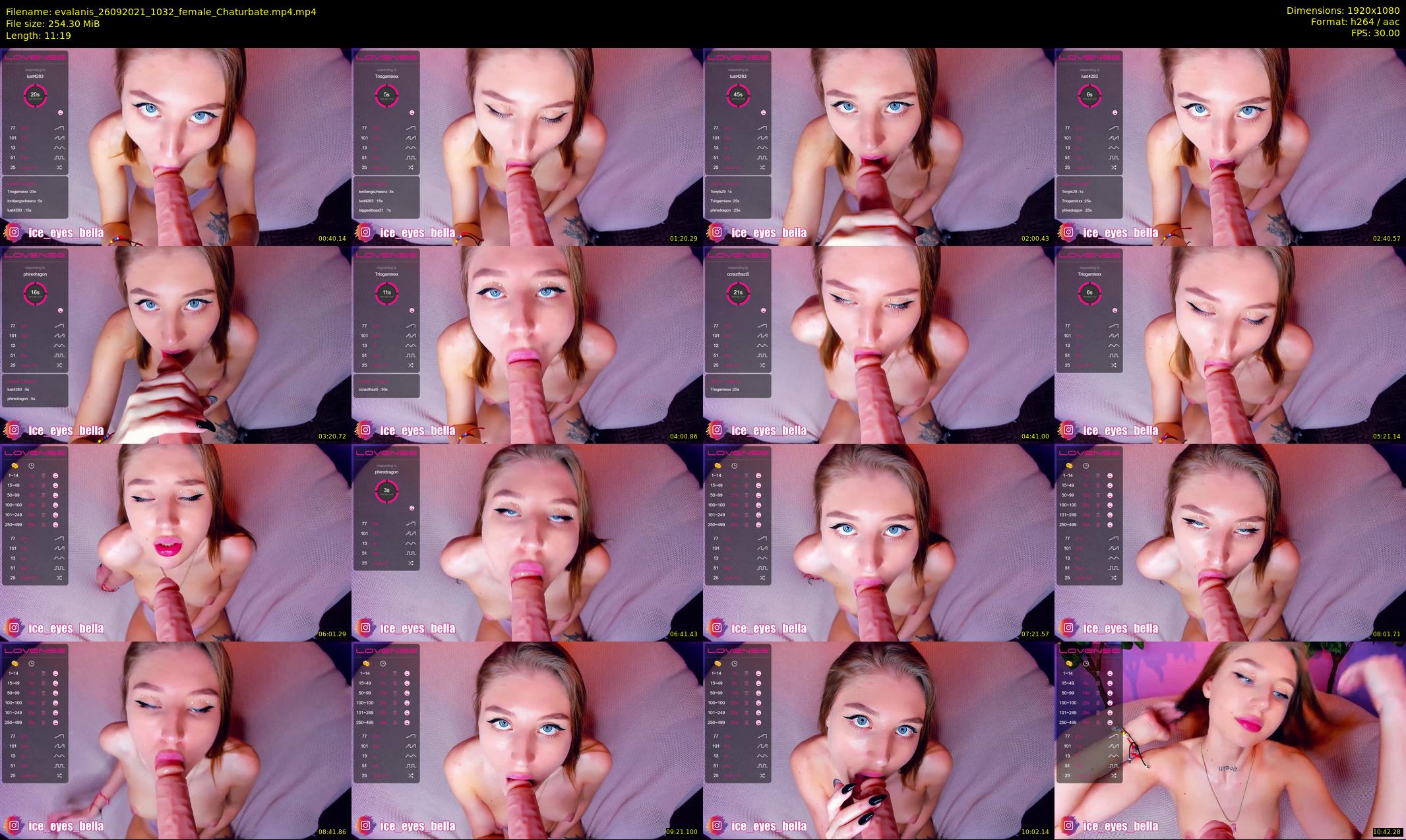 evalanis — 12 minute Chaturbate couple cam show recording, 1080p, Sep 26, 2021
