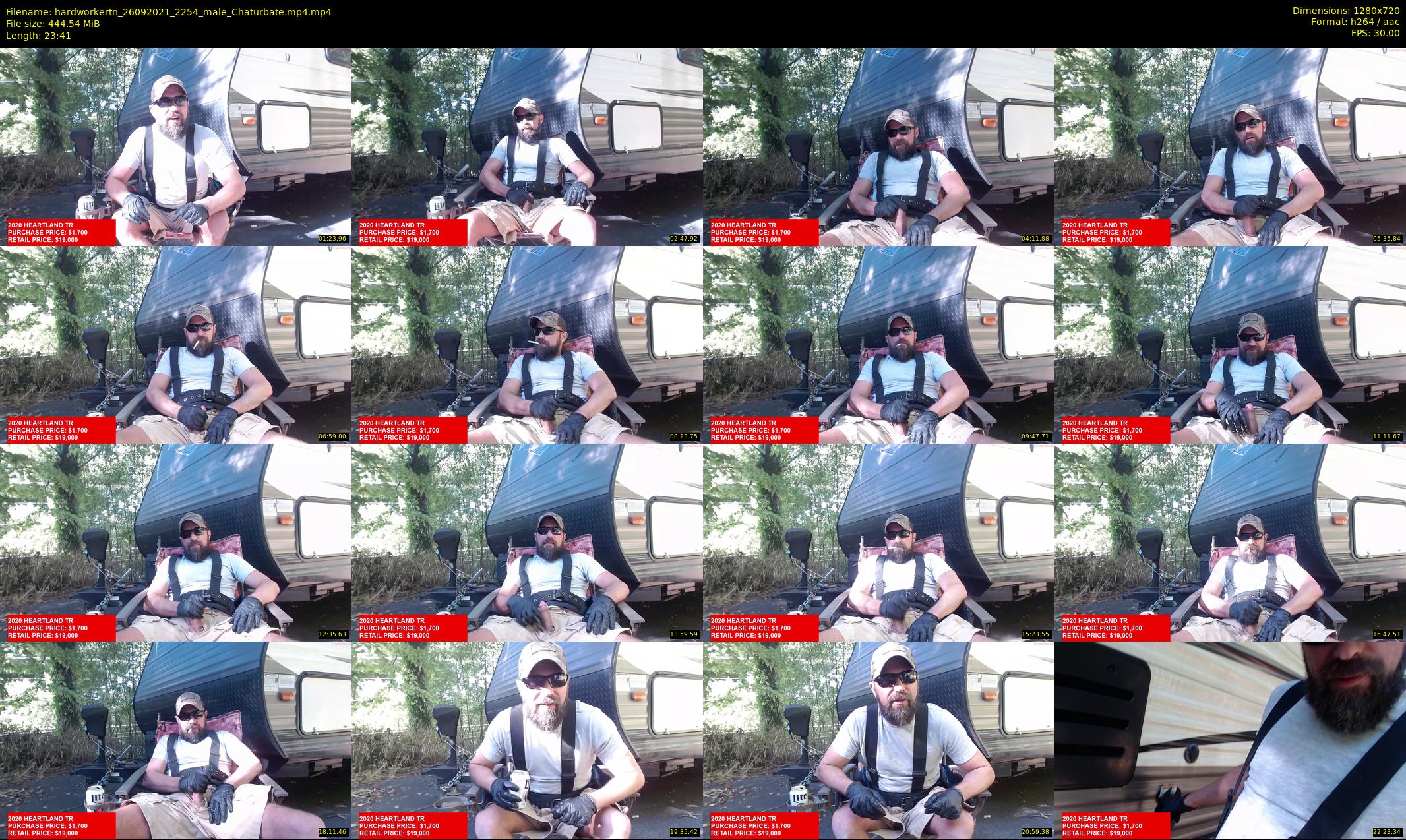 hardworkertn — 24 minute Chaturbate male cam show recording, 720p, Sep 26, 2021