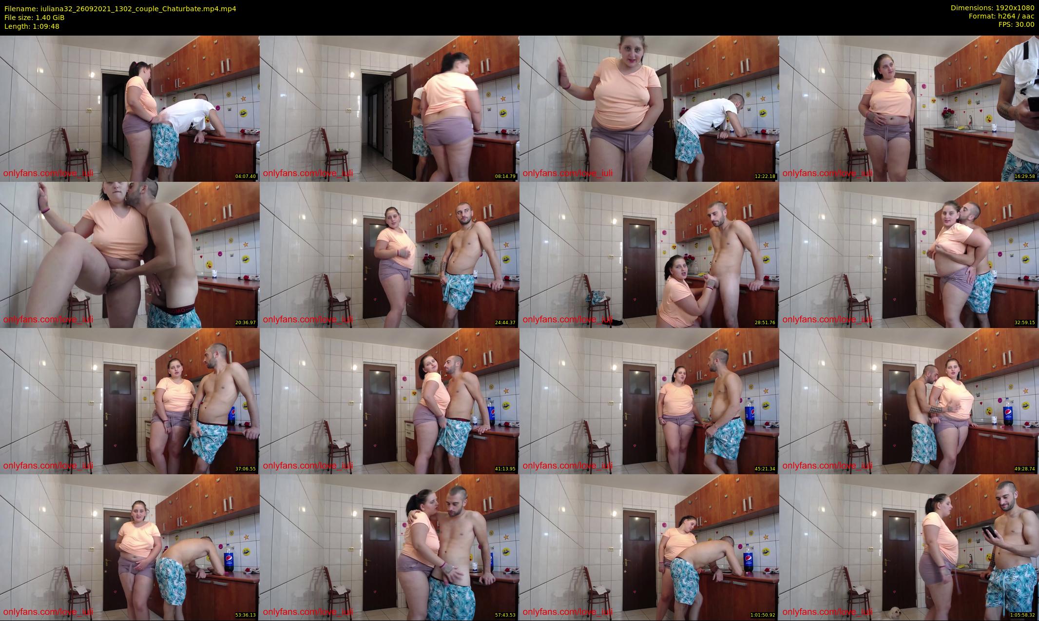 iuliana32 — 70 minute Chaturbate couple cam show recording, 1080p, Sep 26, 2021