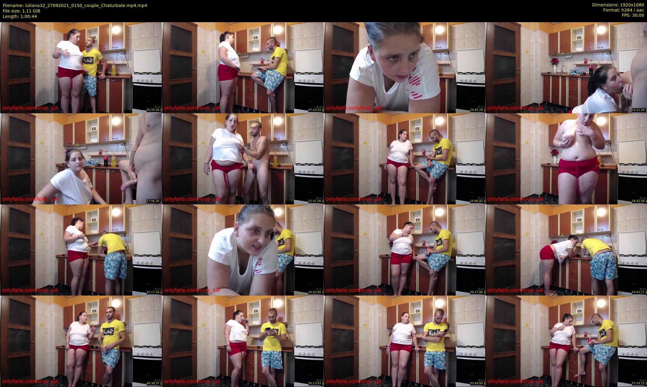 iuliana32 — 61 minute Chaturbate couple cam show recording, 1080p, Sep 27, 2021