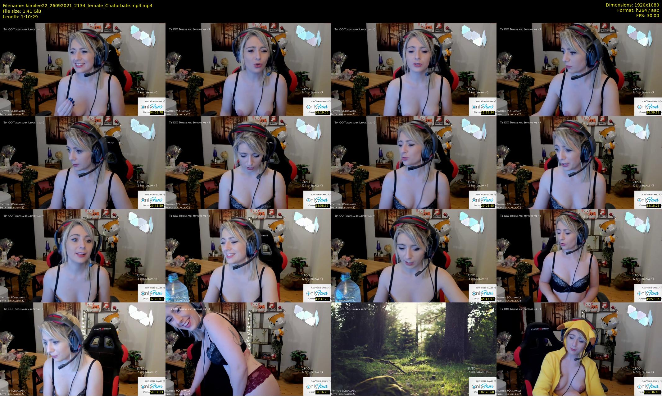 kimilee22 — 71 minute Chaturbate female cam show recording, 1080p, Sep 26, 2021