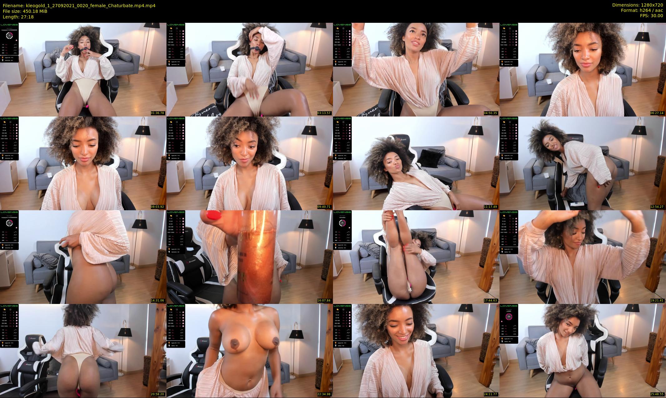 kleogold_1 — 28 minute Chaturbate female cam show recording, 720p, Sep 27, 2021