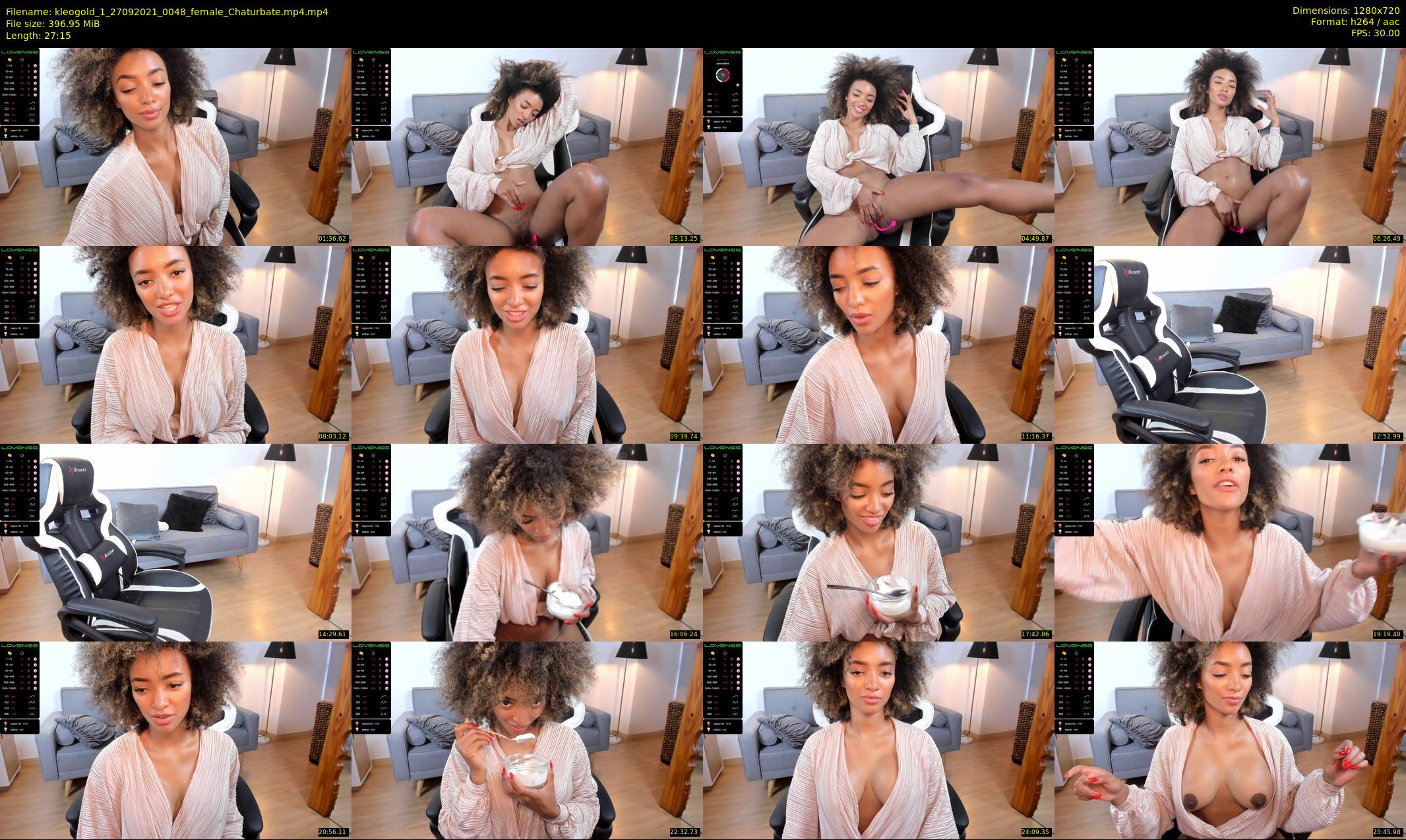 kleogold_1 — 28 minute Chaturbate female cam show recording, 720p, Sep 27, 2021