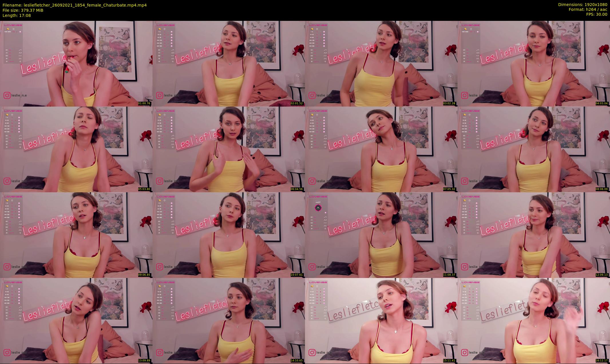lesliefletcher — 18 minute Chaturbate couple cam show recording, 1080p, Sep 26, 2021