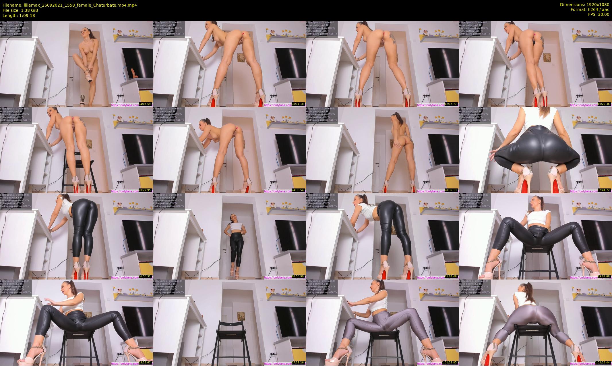 lillemax — 70 minute Chaturbate female cam show recording, 1080p, Sep 26, 2021