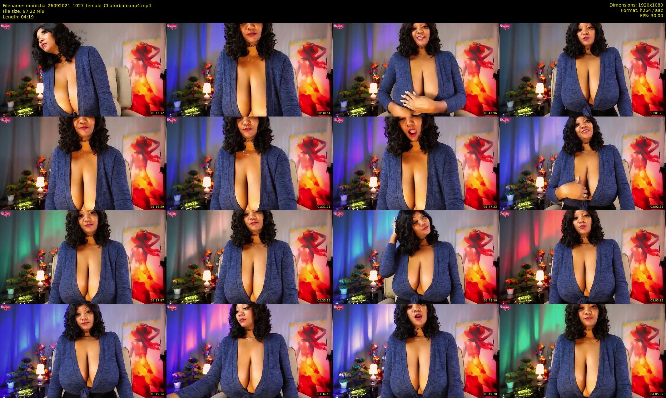 mariicha — 5 minute Chaturbate female cam show recording, 1080p, Sep 26, 2021