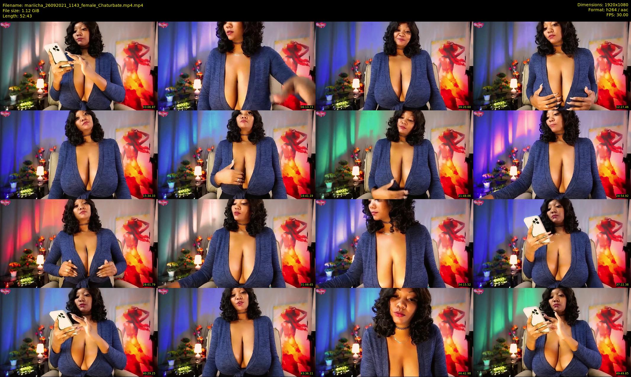 mariicha — 53 minute Chaturbate female cam show recording, 1080p, Sep 26, 2021