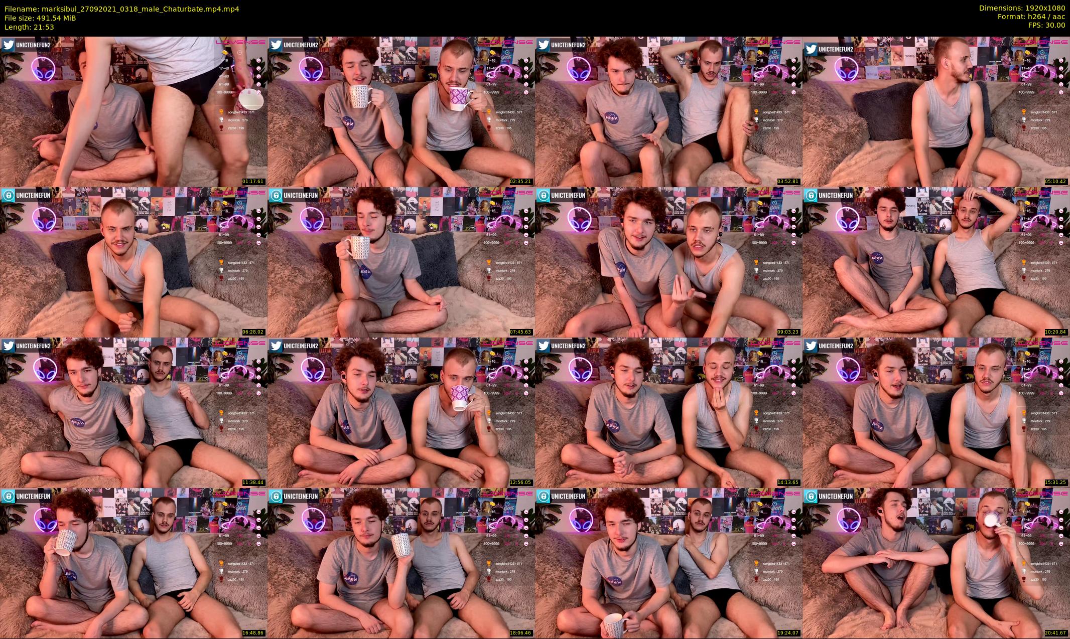 marksibul — 22 minute Chaturbate male cam show recording, 1080p, Sep 27, 2021