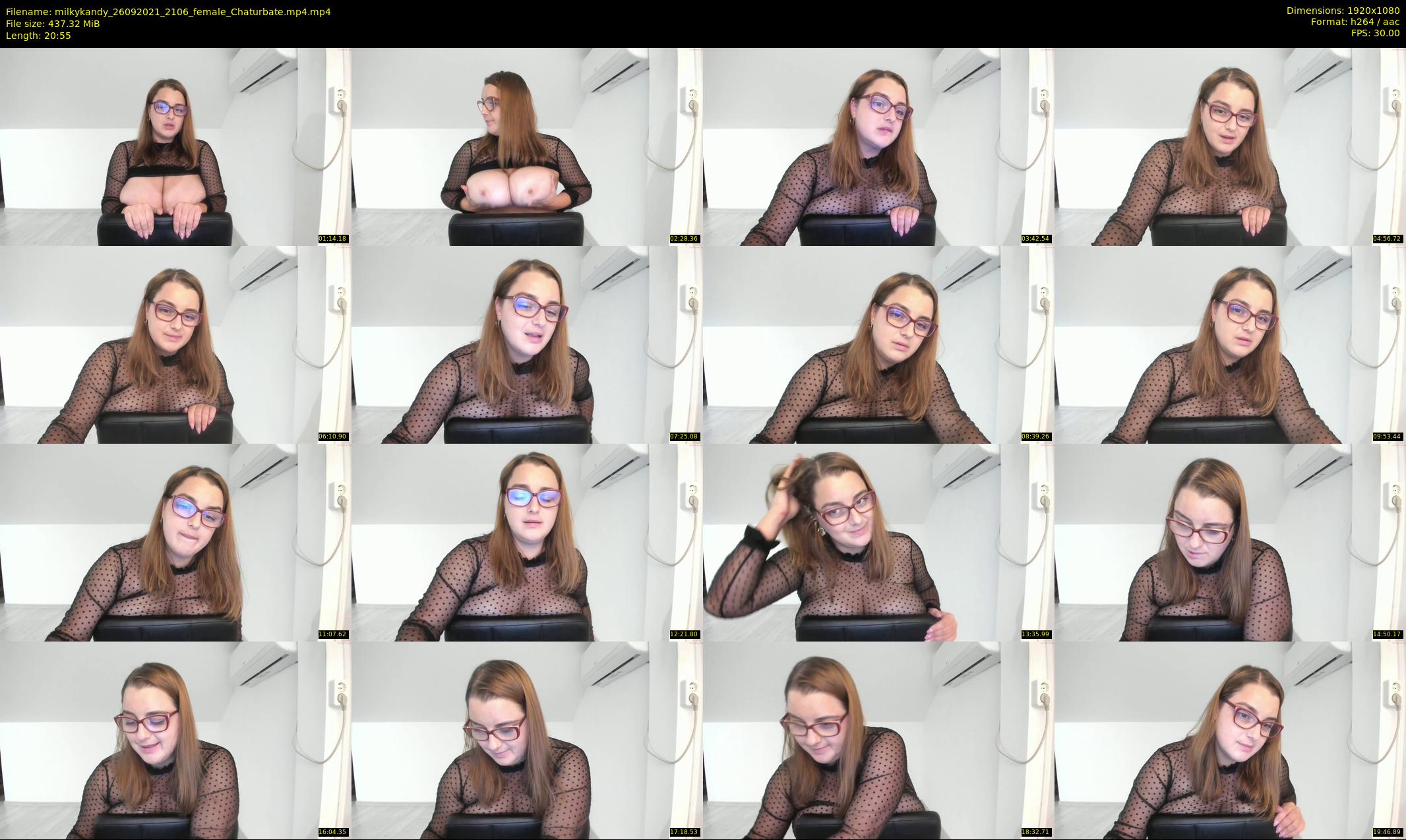 milkykandy — 21 minute Chaturbate female cam show recording, 1080p, Sep 26, 2021
